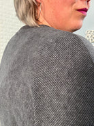 Preorder Ruby Idol Sequin Football Patch Corduroy Sweatshirt Shirts & Tops