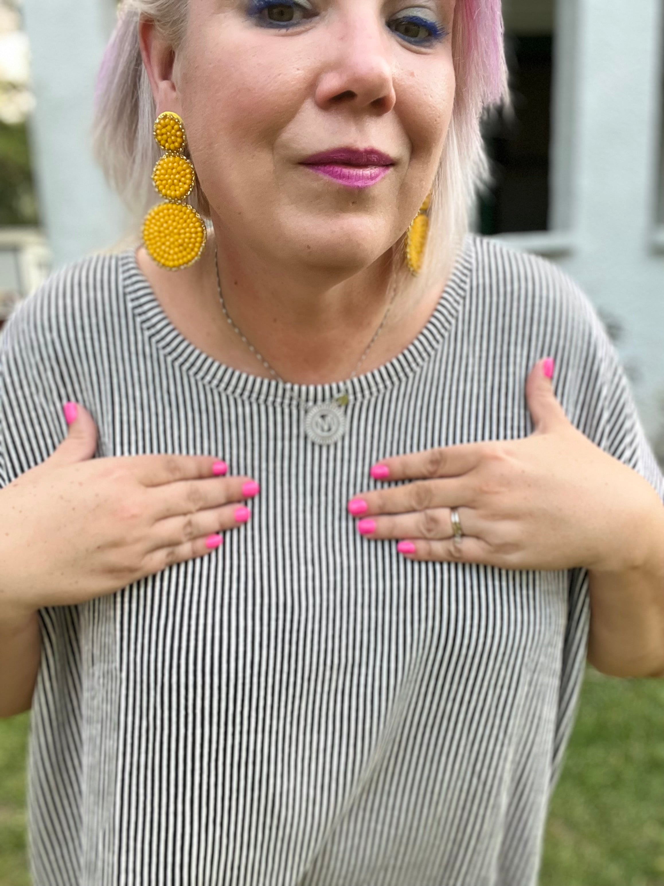 Zenana Black Ribbed Oversized Top