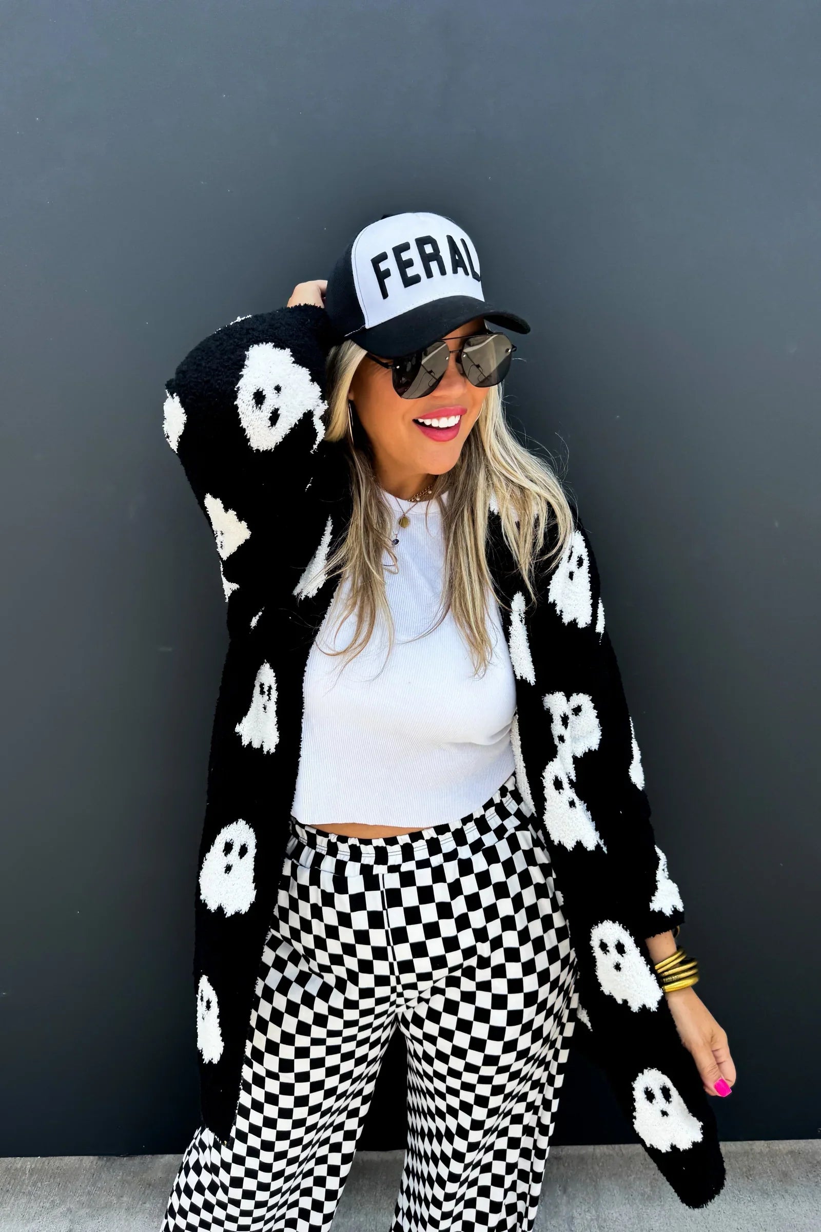 PREORDER: Blakeley Halloween Cloud Cardigan Womens