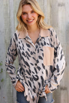 Reborn J Spot On Button-Up Shacket