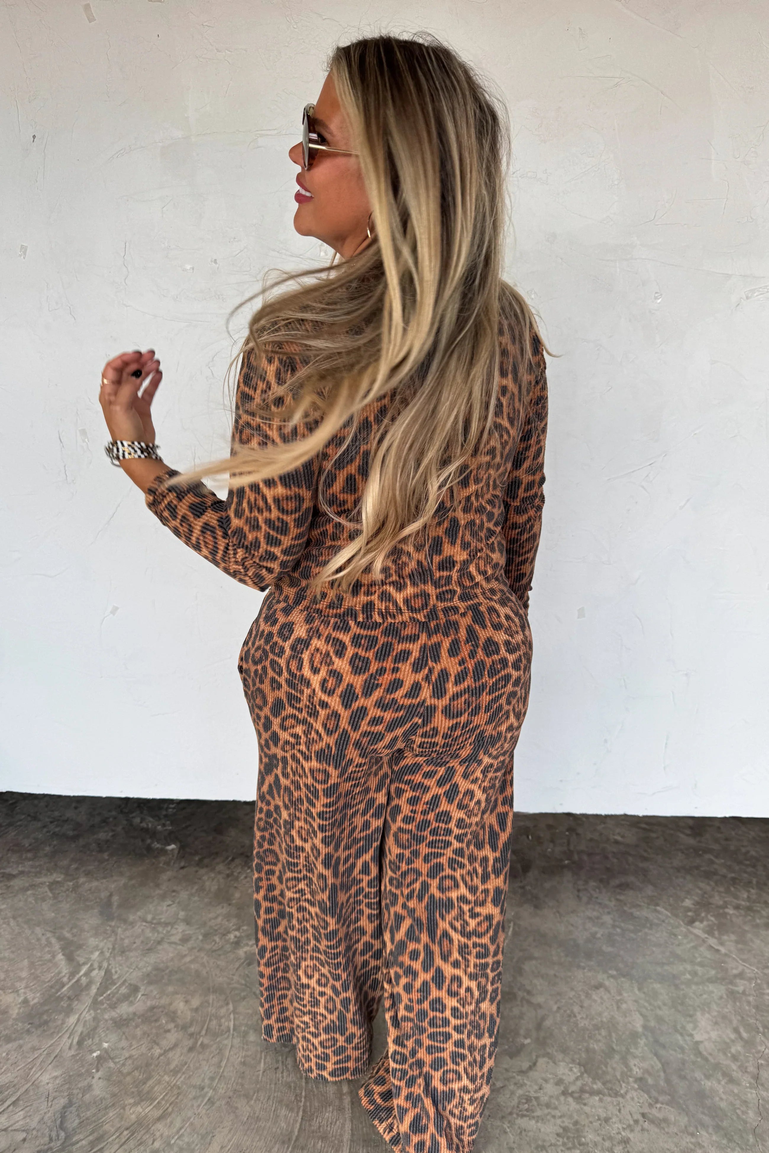 PREORDER: Blakeley Haven Cheetah Lounge Set Womens