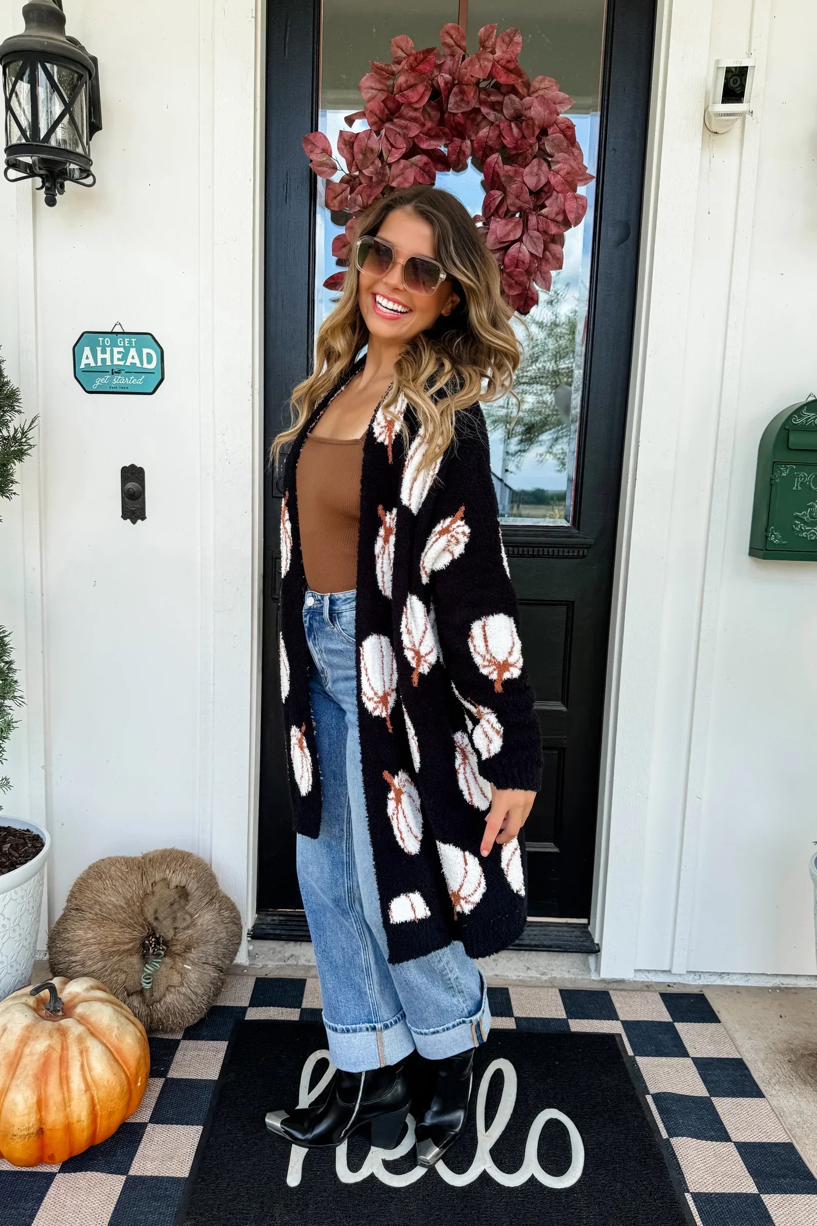 PREORDER: Blakeley Halloween Cloud Cardigan Womens