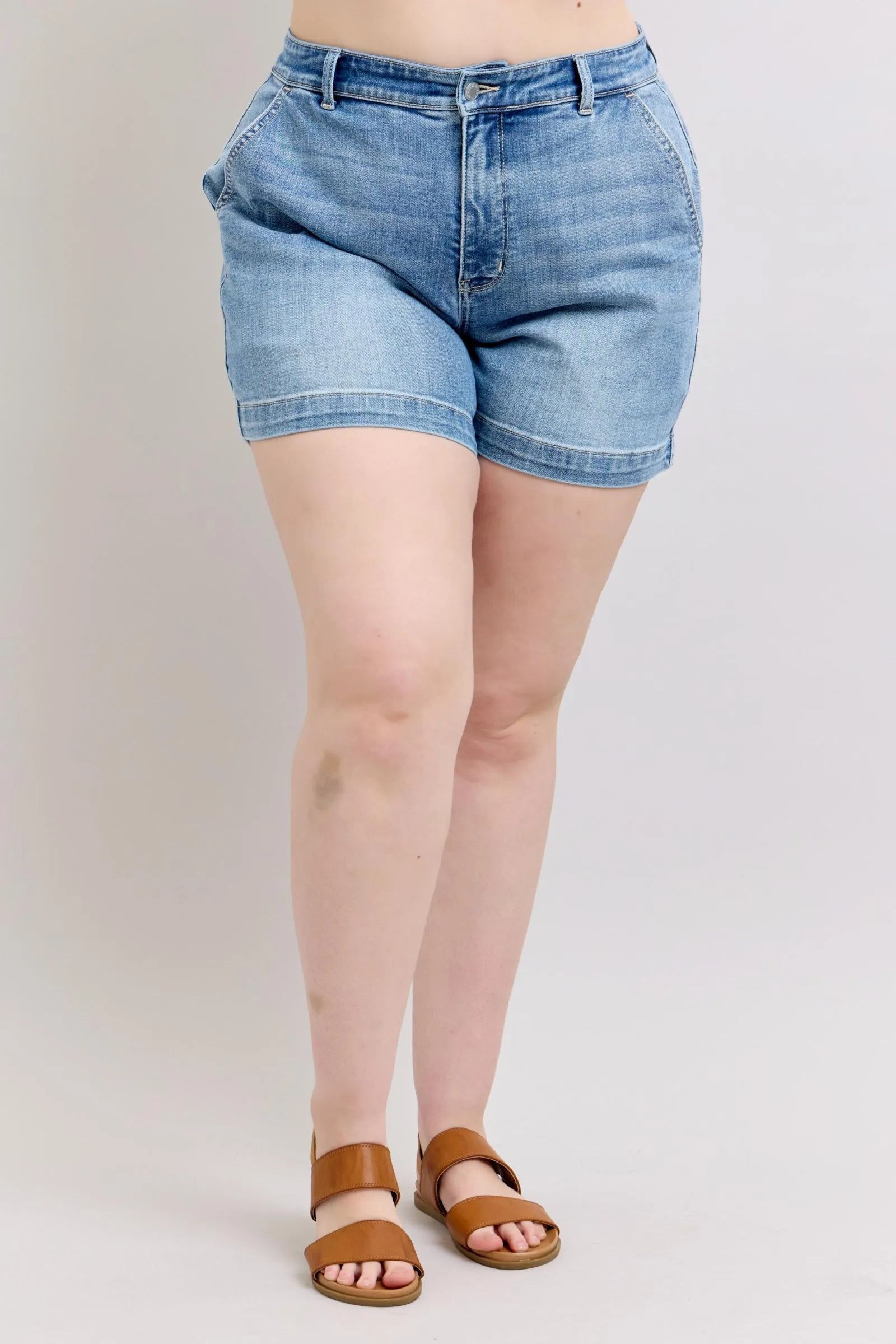 Judy Blue High Rise Denim Shorts Medium