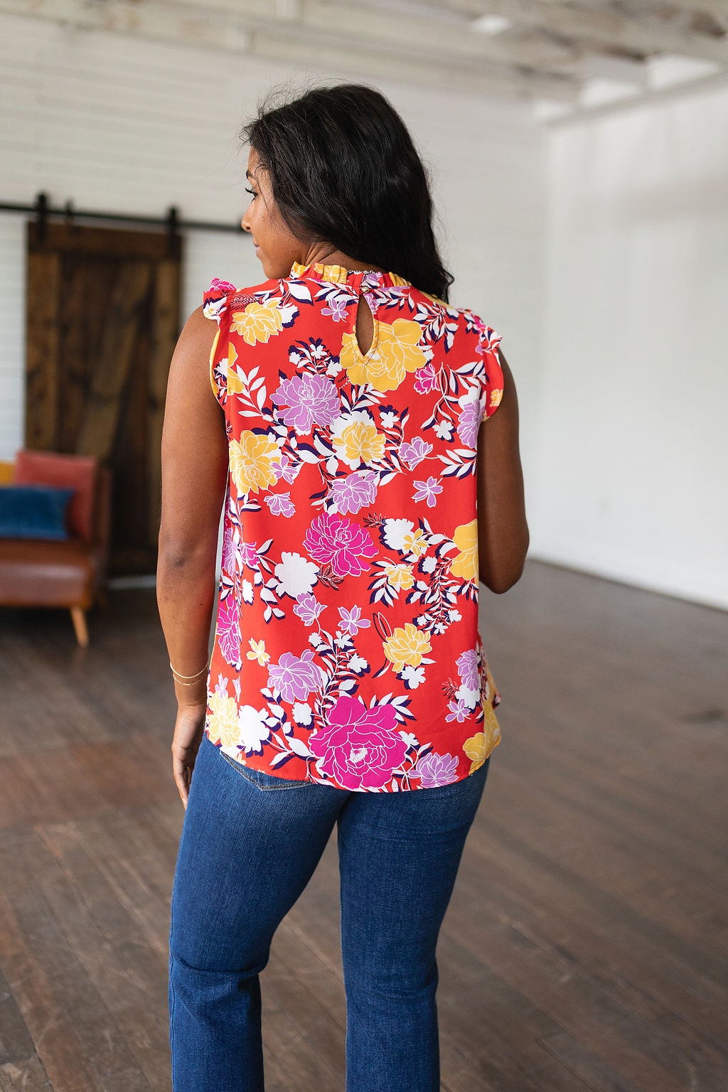 Andree by UnitAmong The Flowers Floral Top Tops