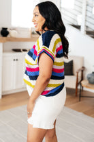 Jodifl Another One V-Neck Striped Top Shirts & Tops