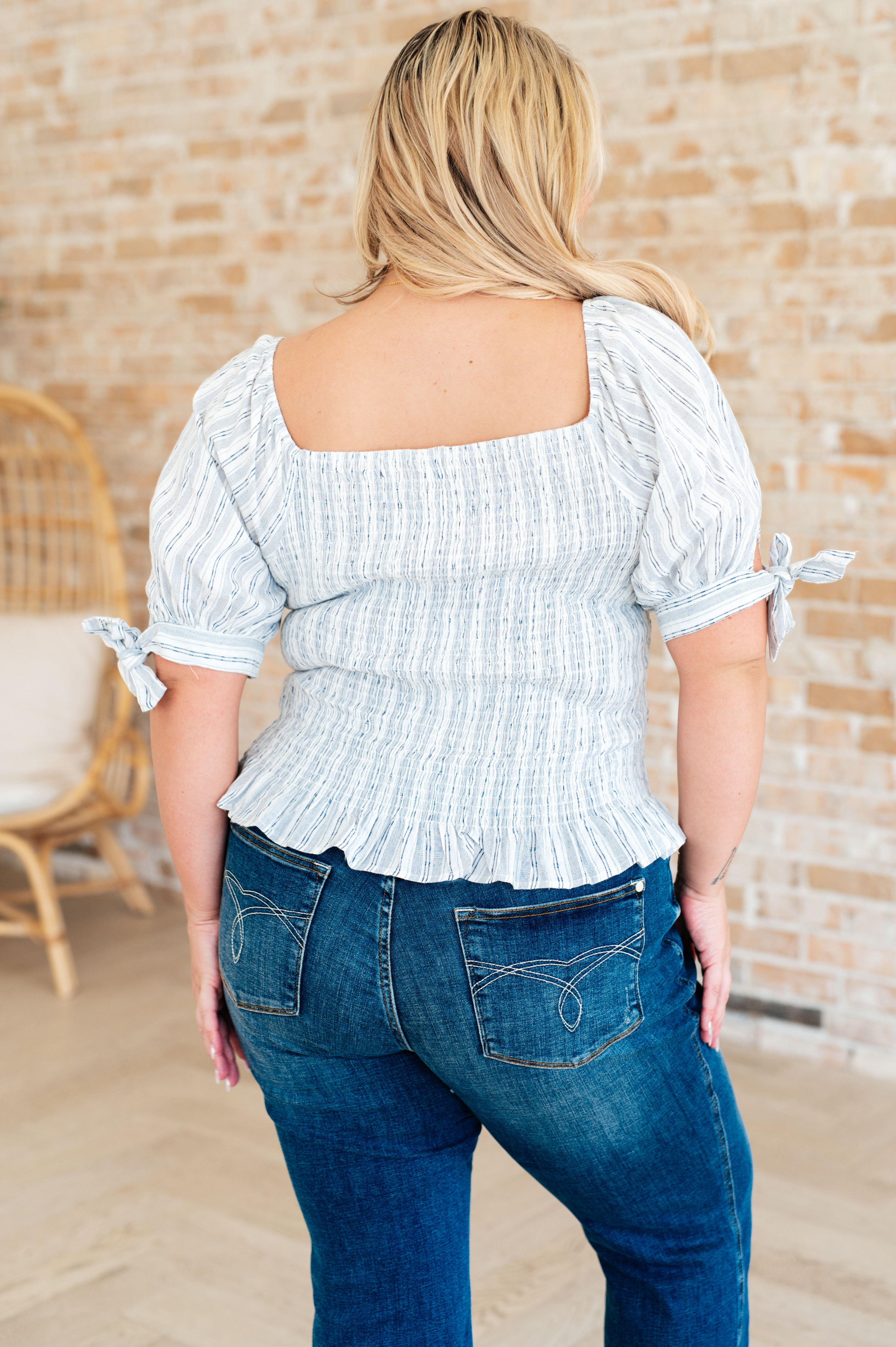 Emily Wonder Anticipating More Smocked Blouse Tops