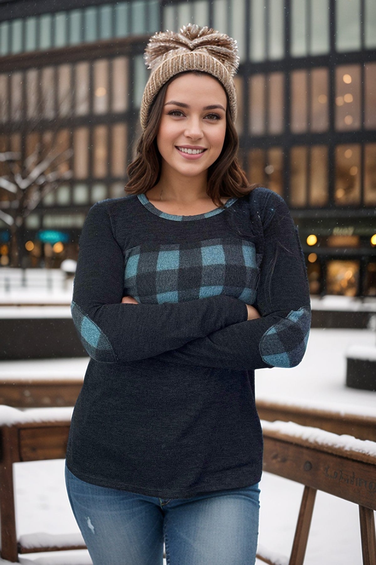 Heimish Balanced in Teal - Pullover
