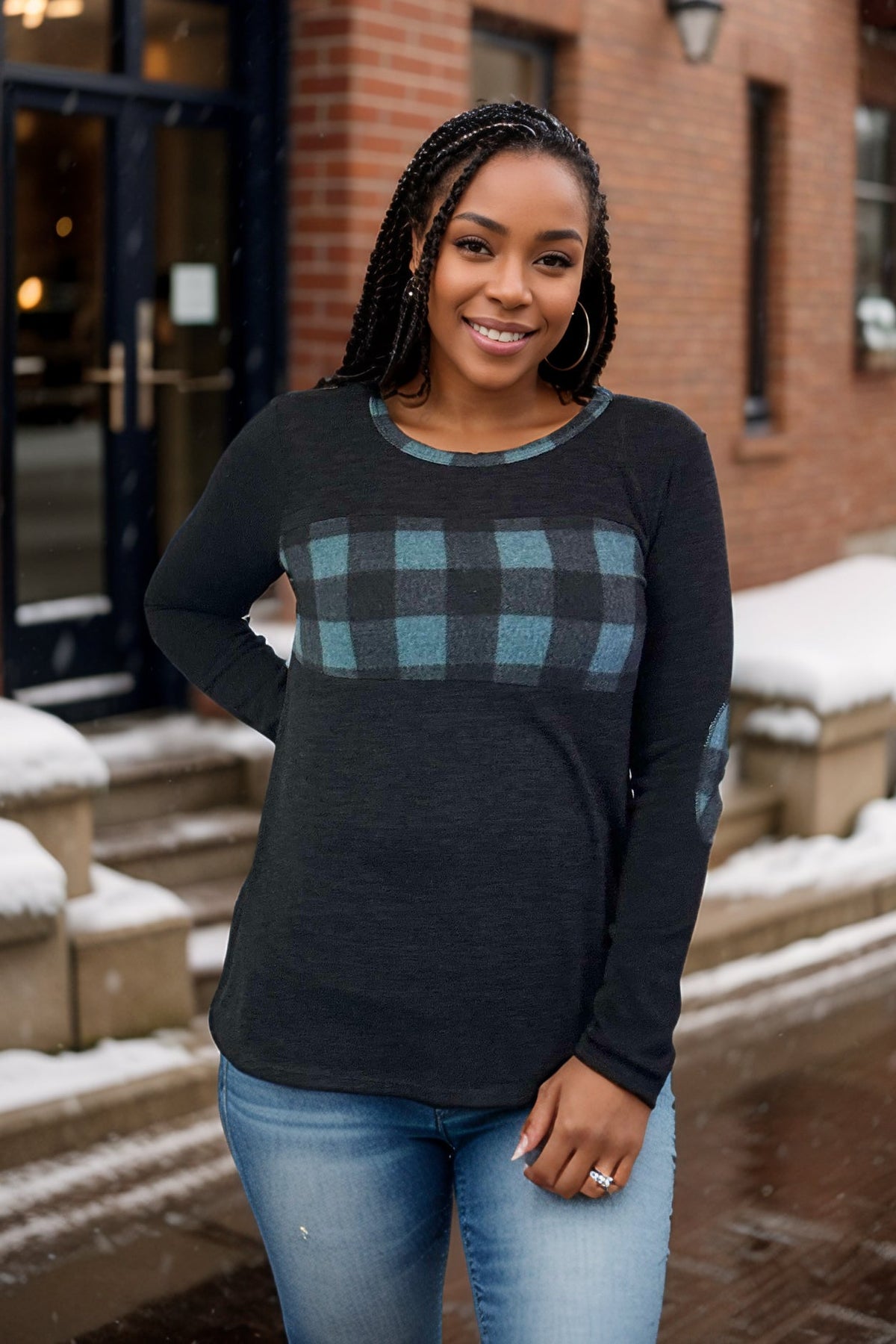 Heimish Balanced in Teal - Pullover