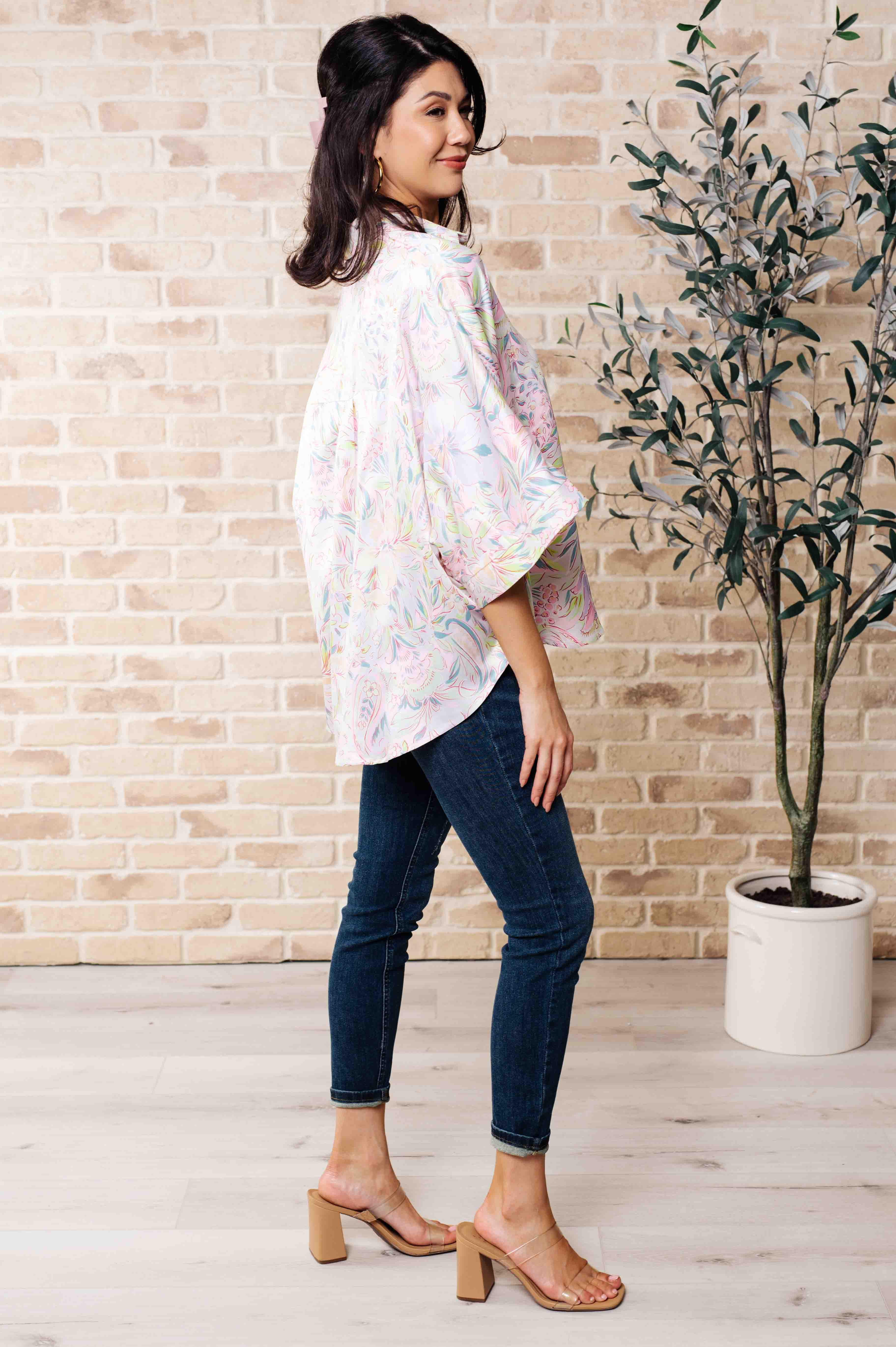 Andree by Unit Blissful Botanicals Blouse Tops