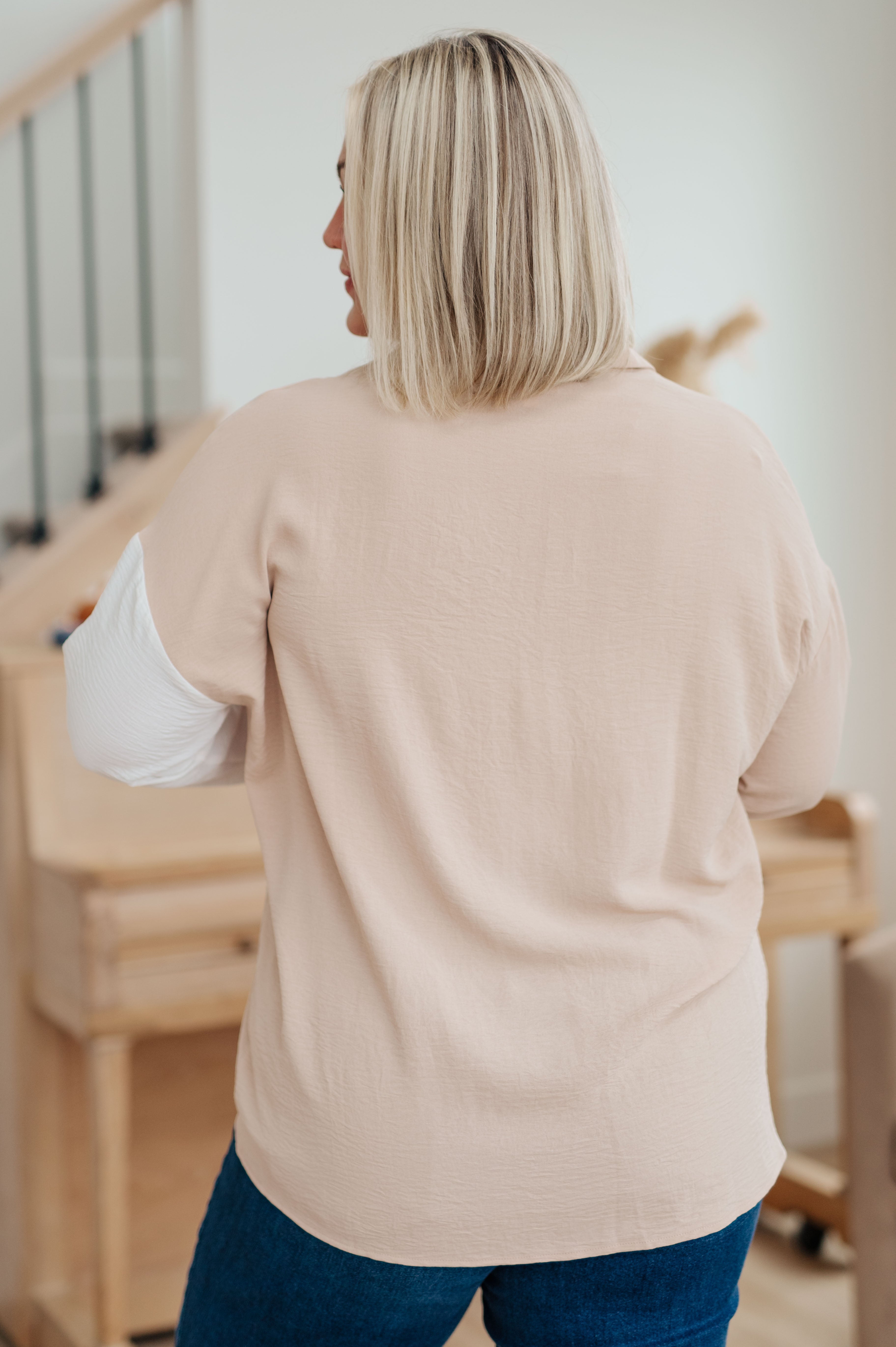 Annie Wear Block Party Button Down Shirts & Tops