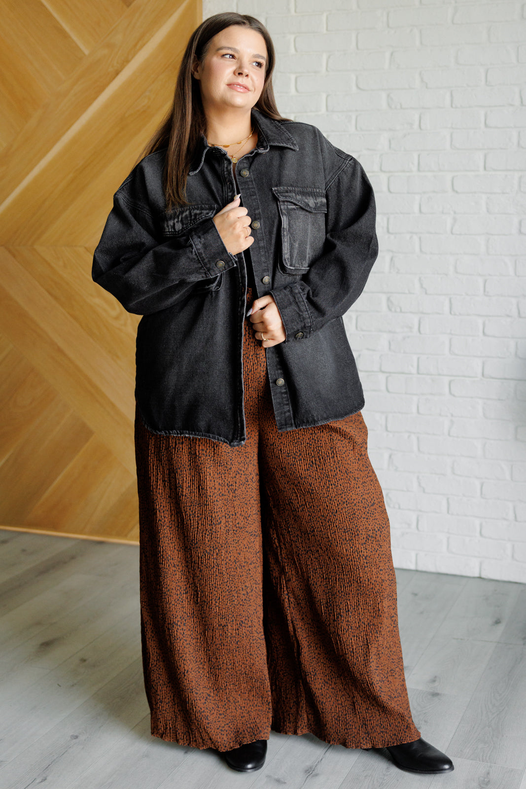 White Birch By The Fireside Shacket Coats & Jackets