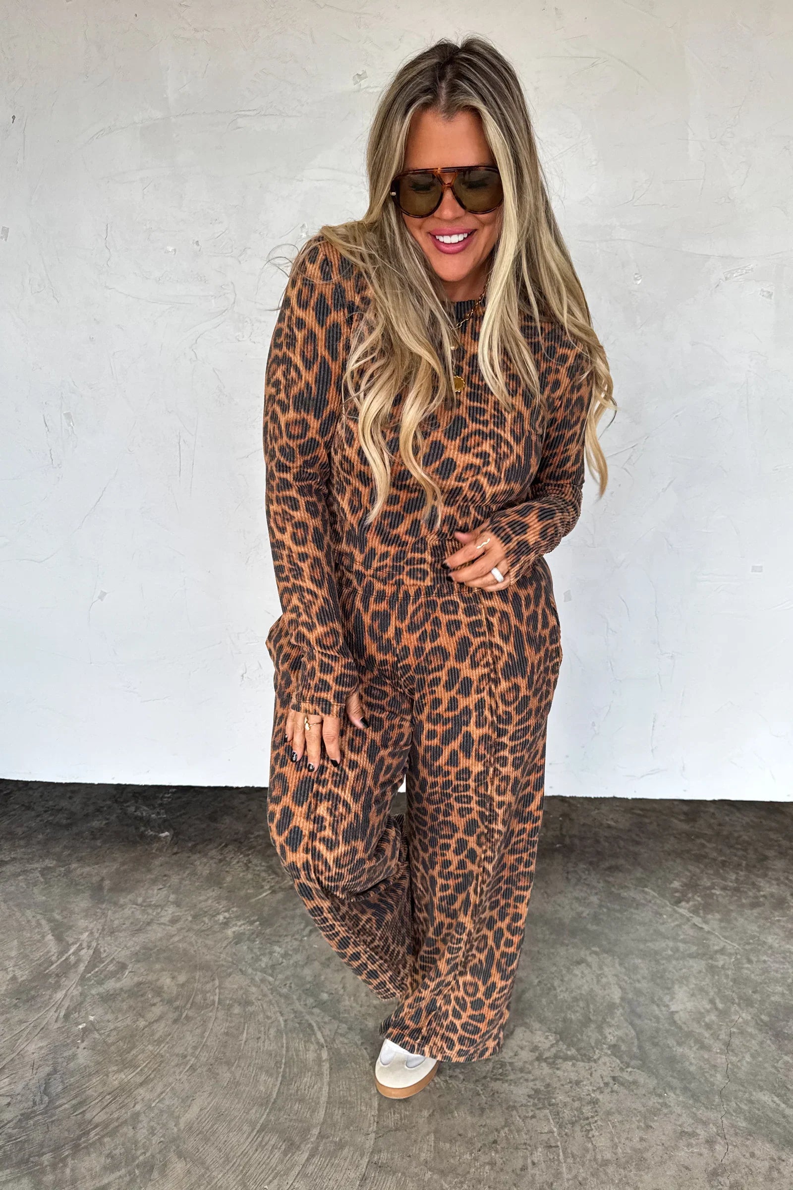 PREORDER: Blakeley Haven Cheetah Lounge Set Womens