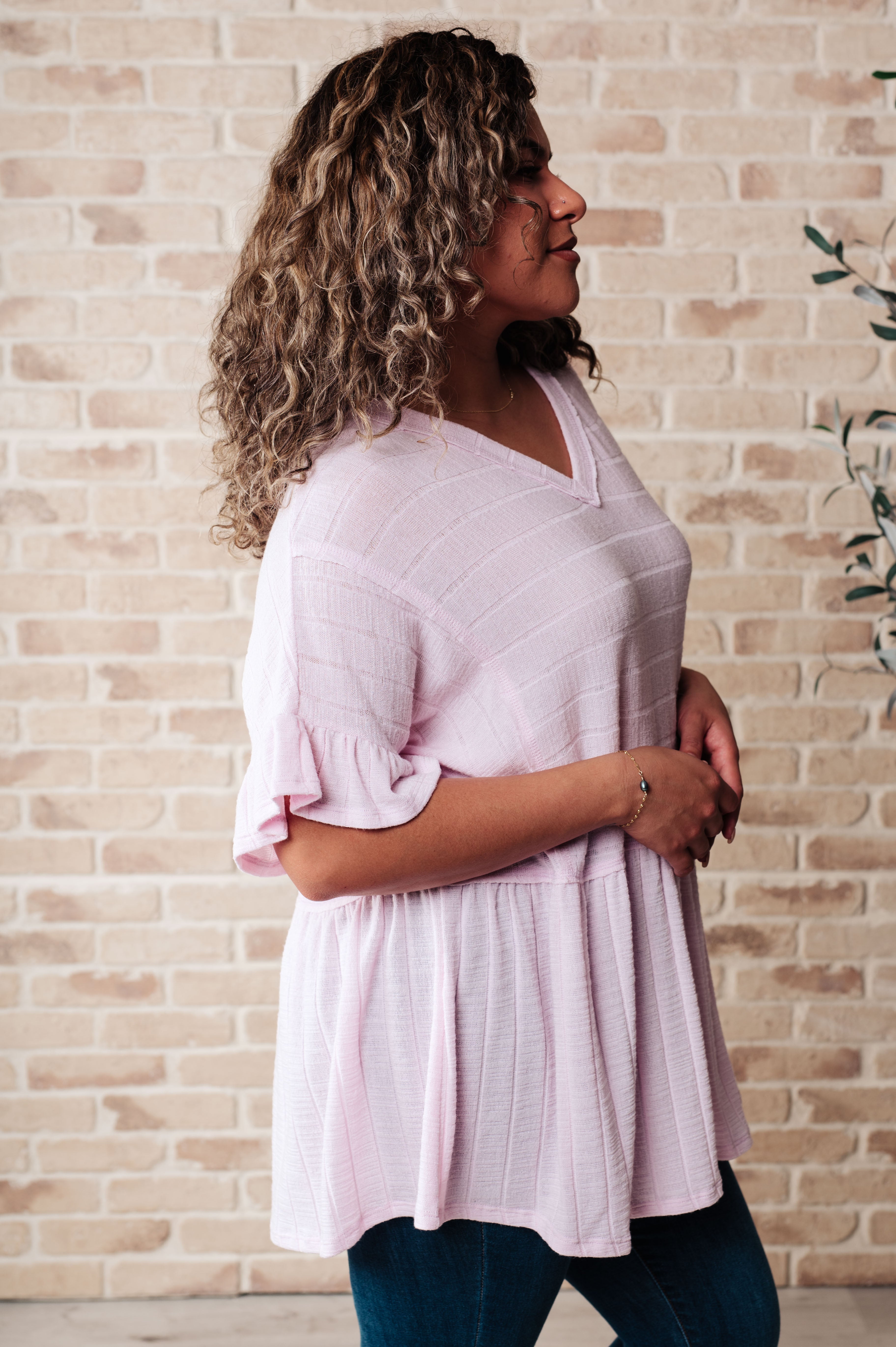 Shopin LA Can't Find the Words V-Neck Blouse Tops