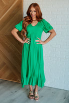 Jodifl Catch a Cloud and Pin it Down Smocked Bodice Dress Dresses