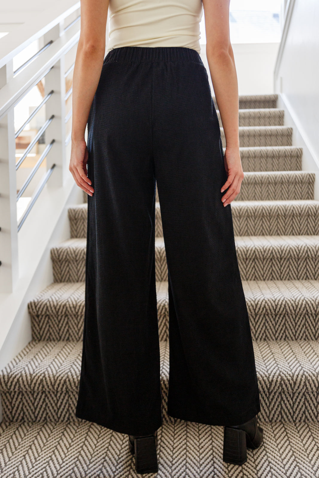 GeeGee Come Rain or Shine Wide Leg Pants Bottoms