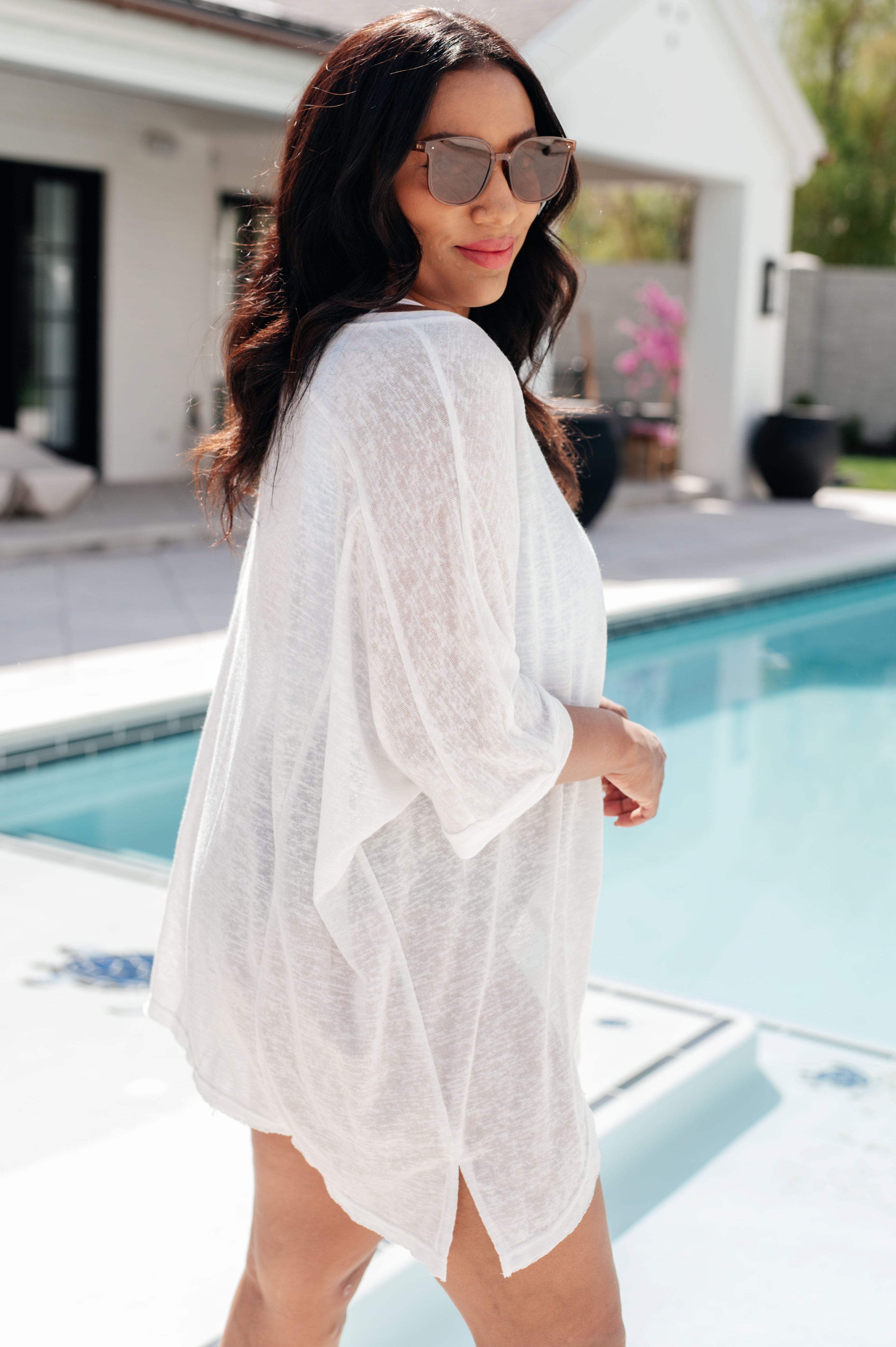 One Eleven North Continue On Oversized Tunic Tops