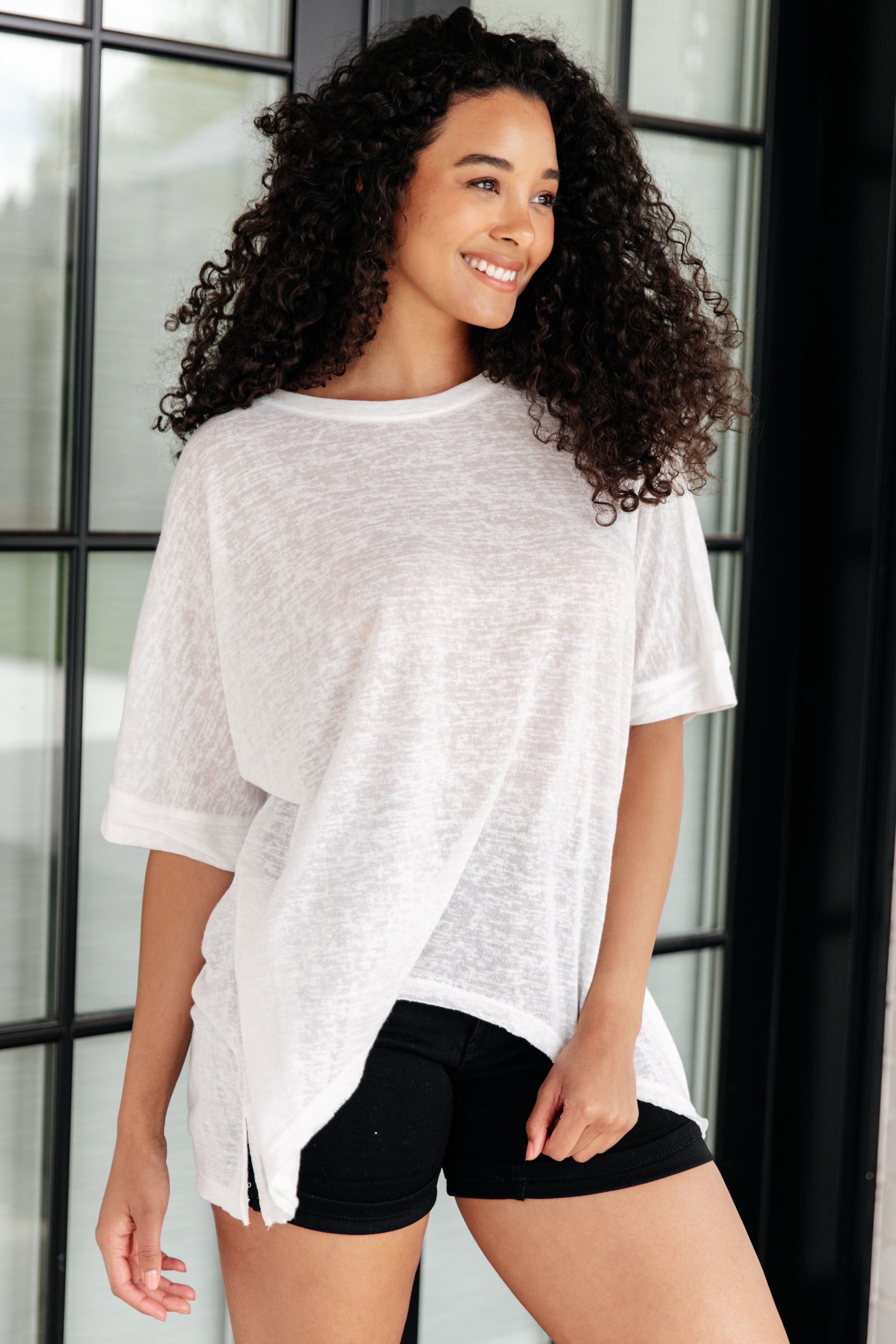 One Eleven North Continue On Oversized Tunic Tops