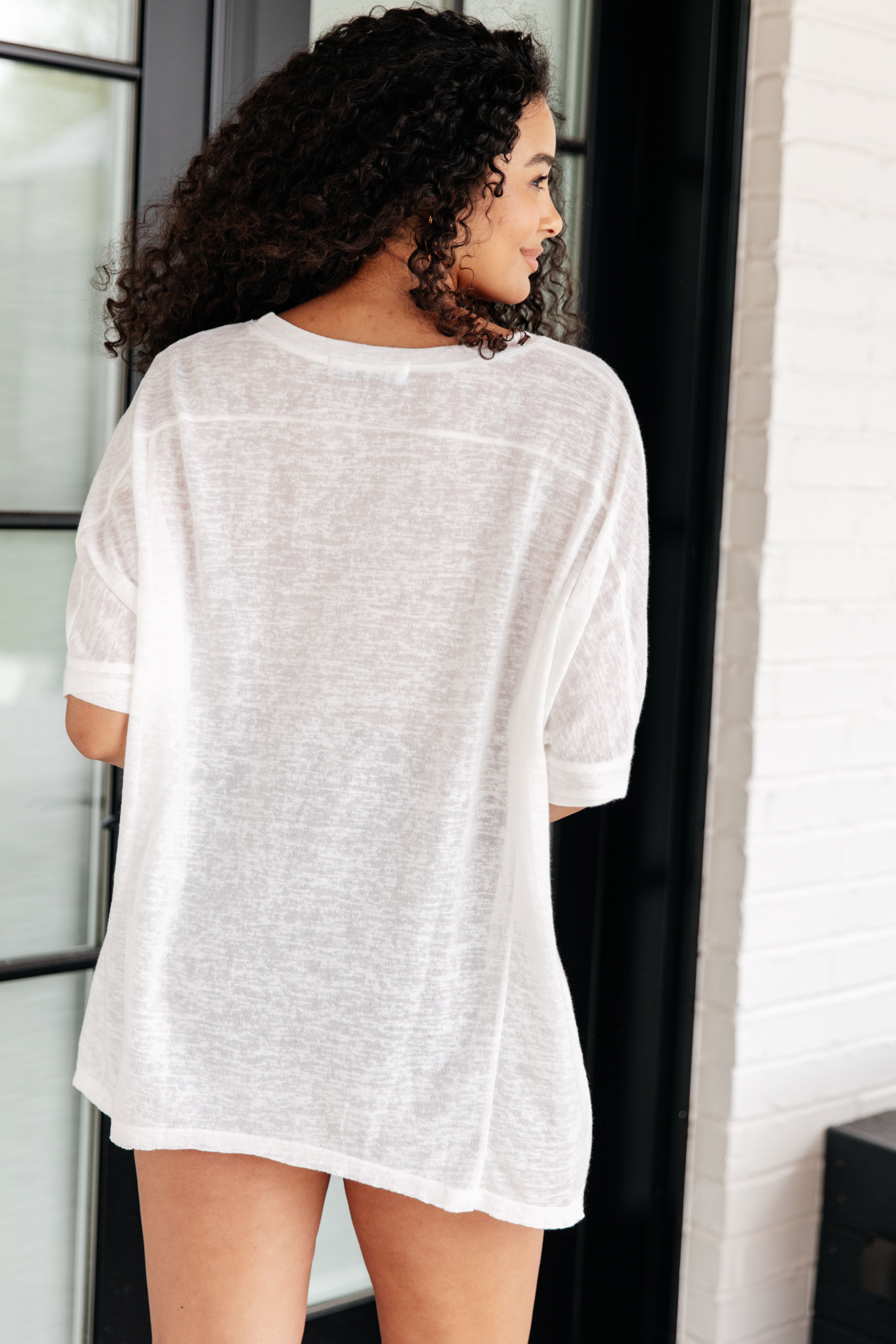 One Eleven North Continue On Oversized Tunic Tops