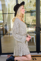 Haptics Days Go By Spotted Romper Womens