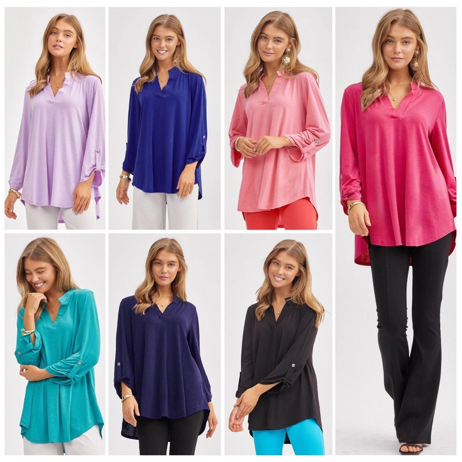 Dear Scarlett Lizzy Top- 7 colors! Womens