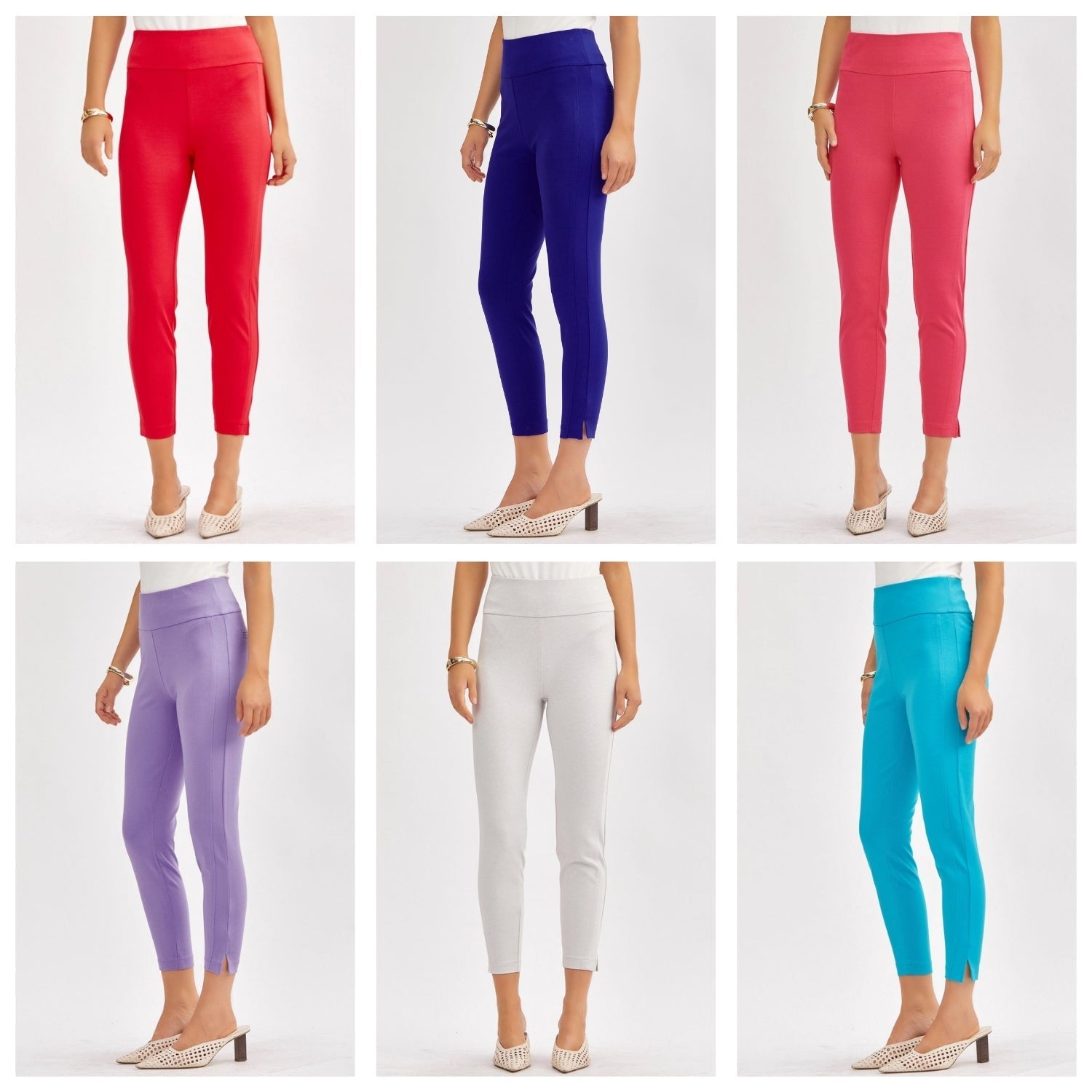 Dear Scarlett Magic Crop Skinny Pants - Colors! Womens