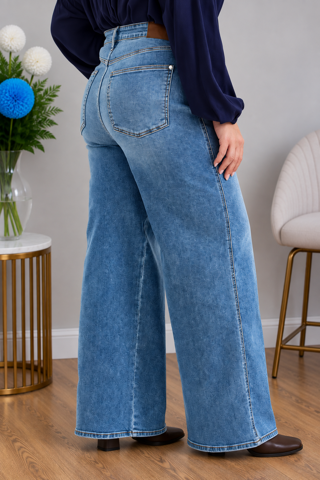 Judy Blue Easy Living Straight Jeans