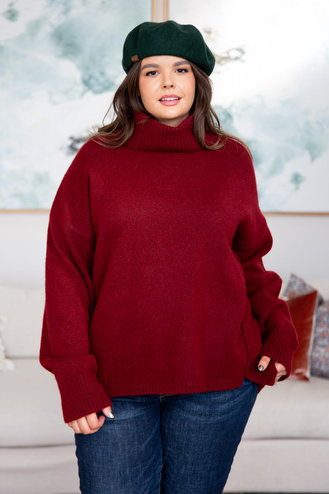 Andree By Unit Envelop Me Turtleneck Sweater Tops