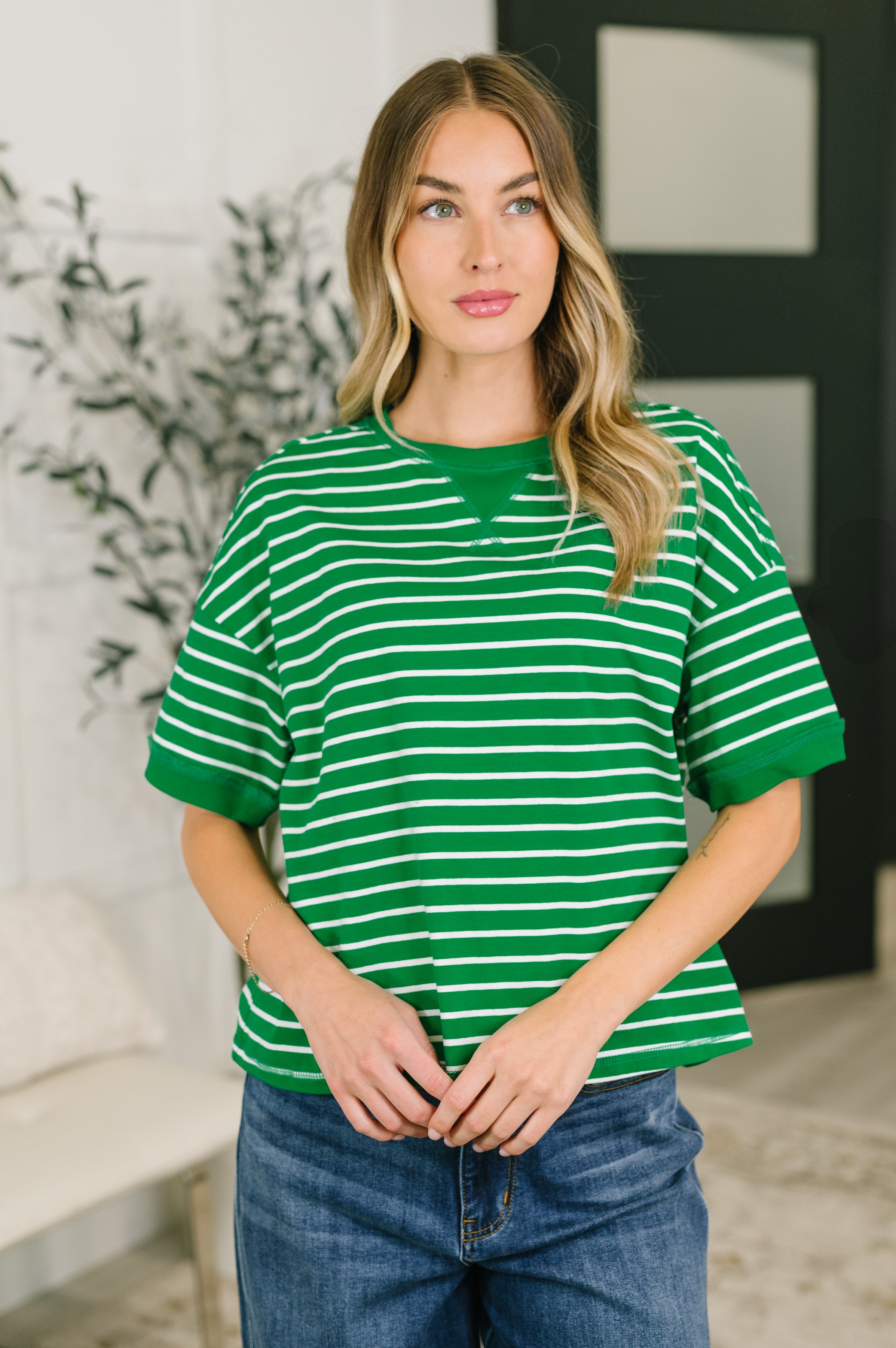 Feels So Right Drop Shoulder Casual Top Womens