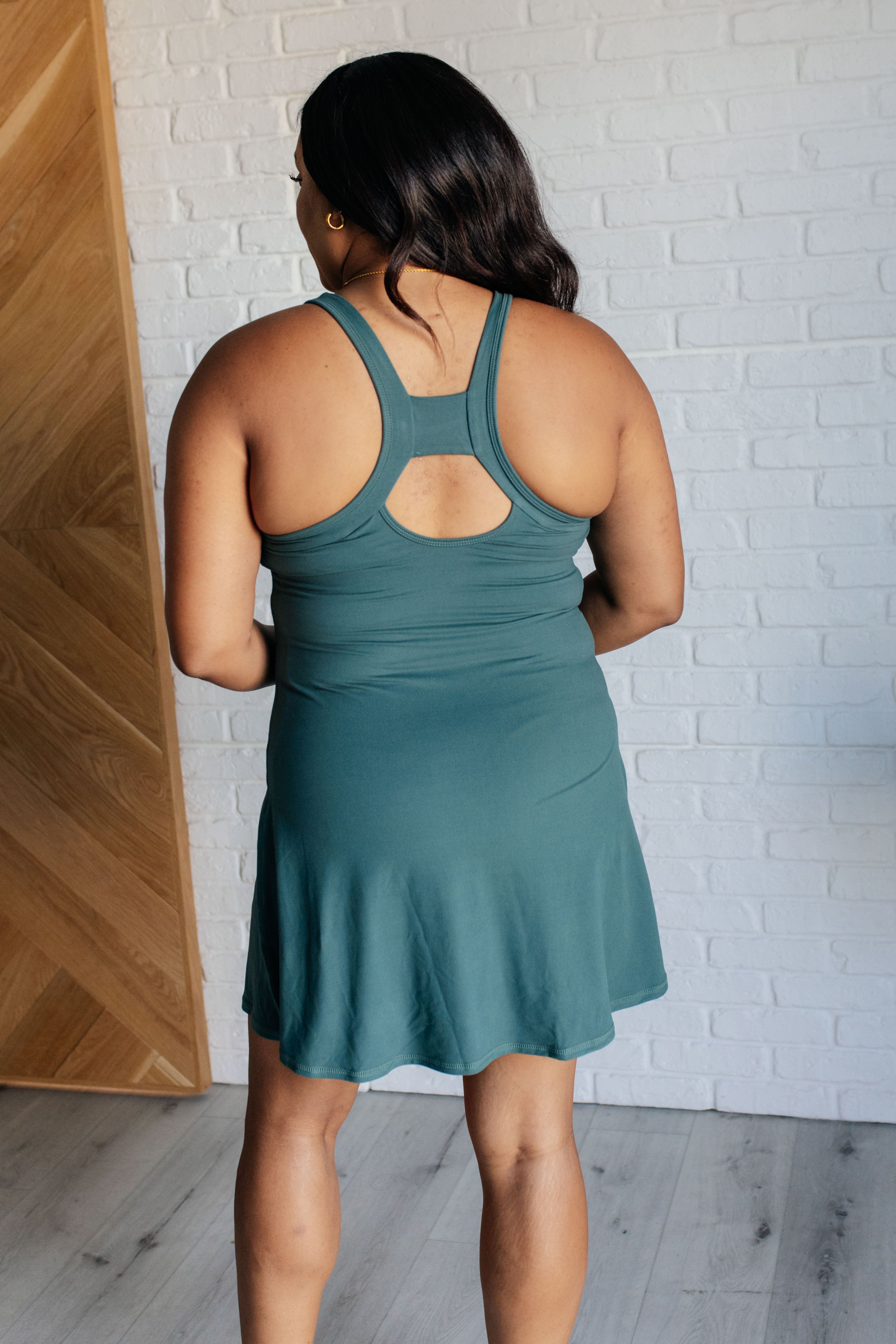 Rae Mode First Serve Dress in Everglade Green Dresses