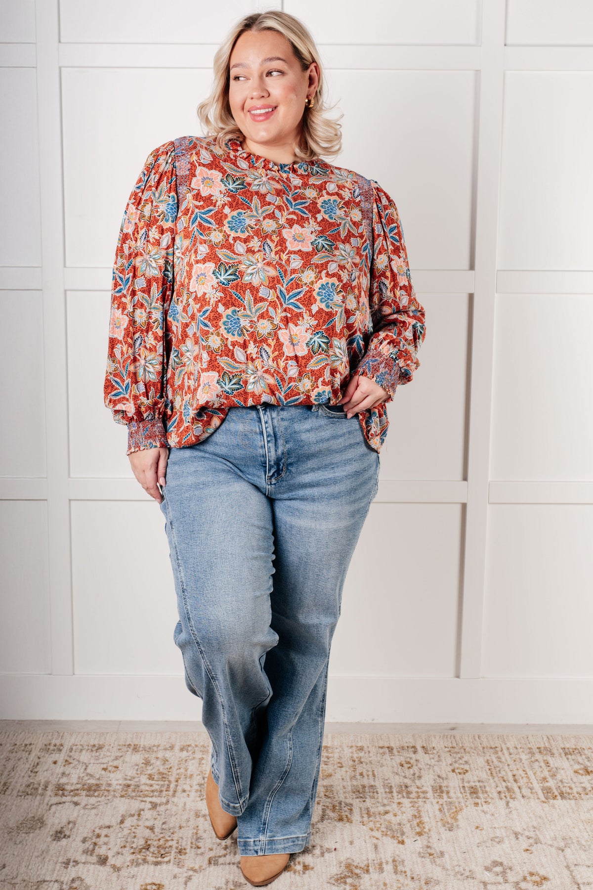 Floral Delight Blouse Blouses