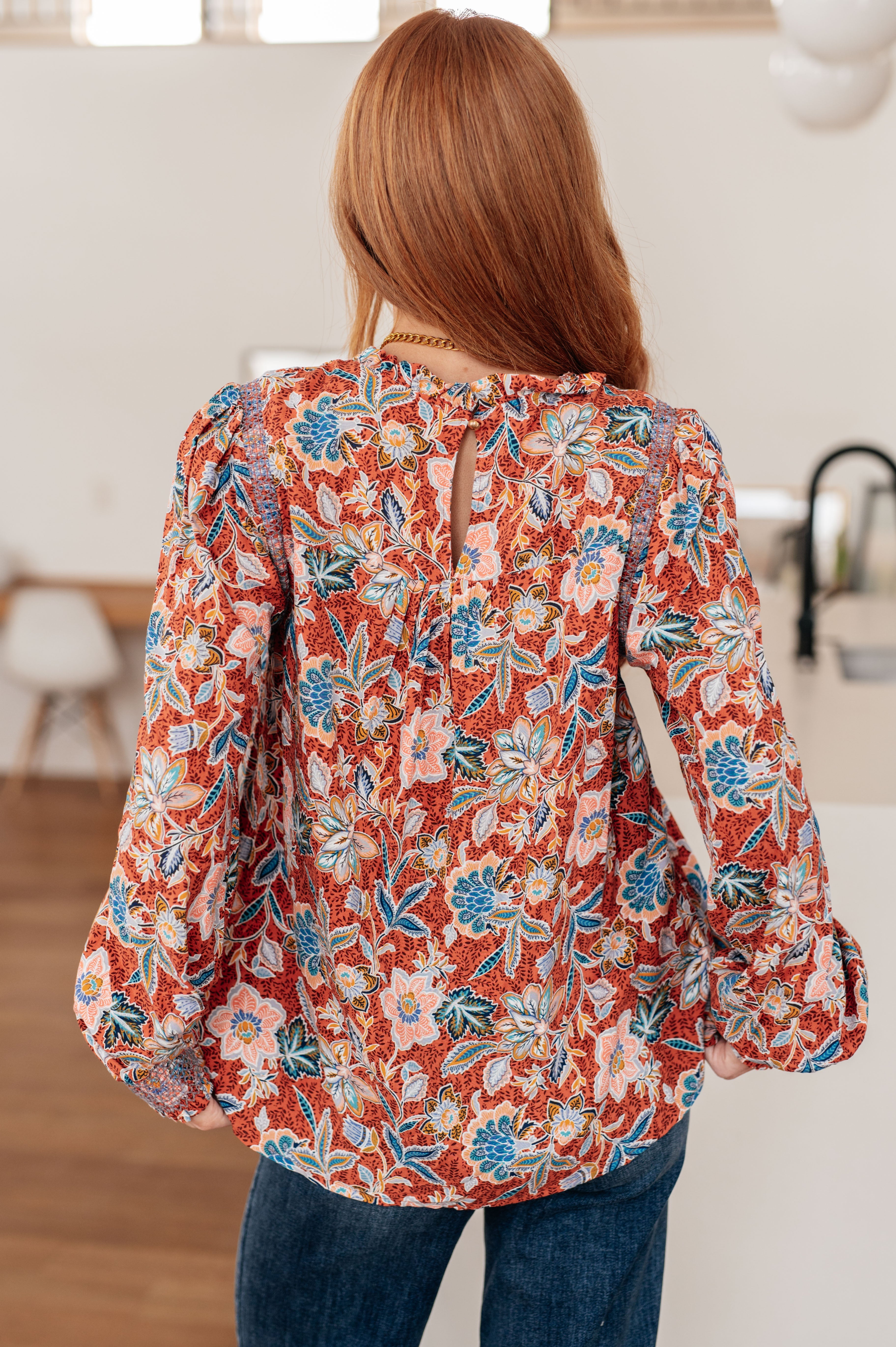 Emily Wonder Floral Delight Blouse Blouses