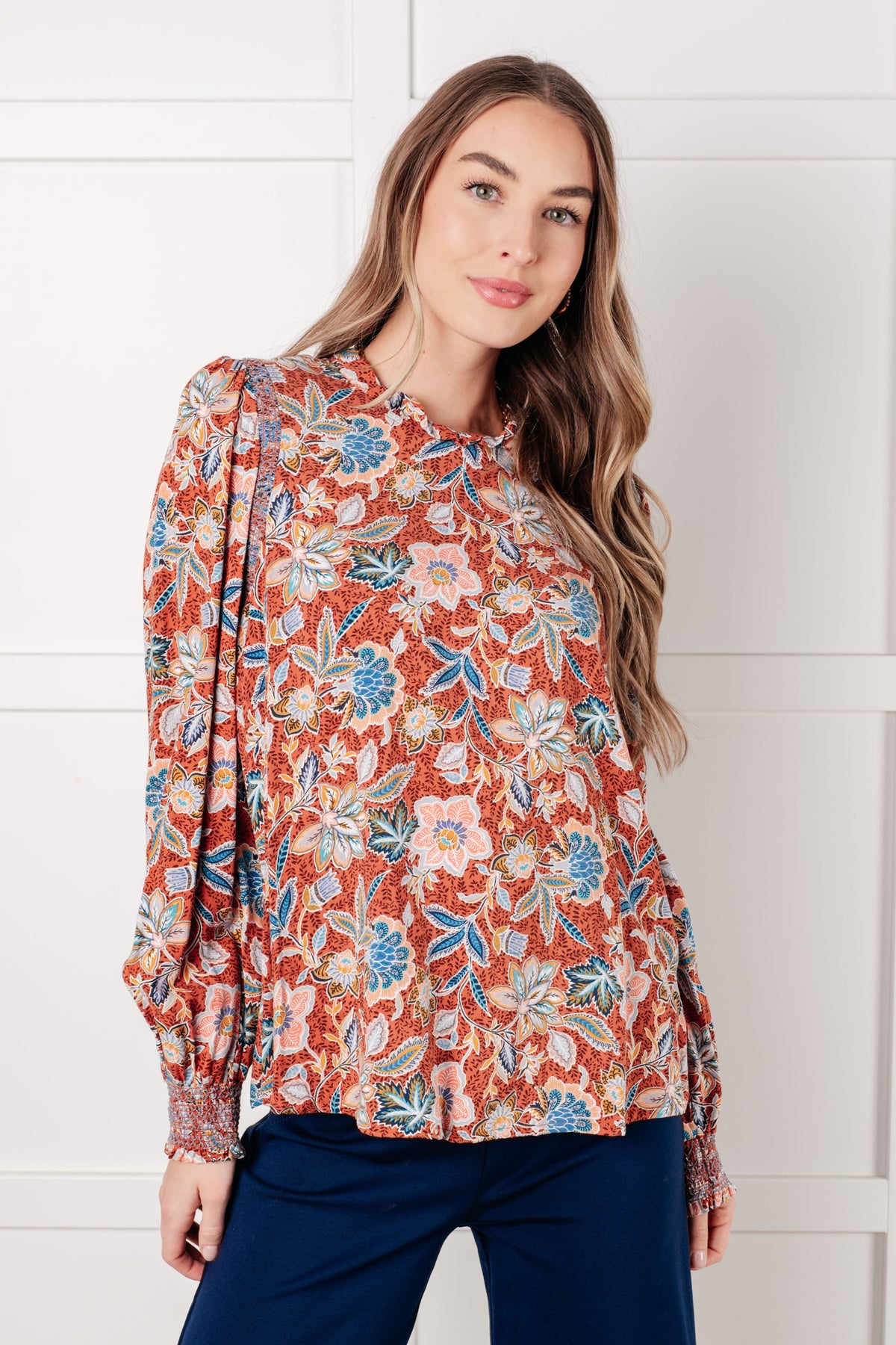 Floral Delight Blouse Blouses