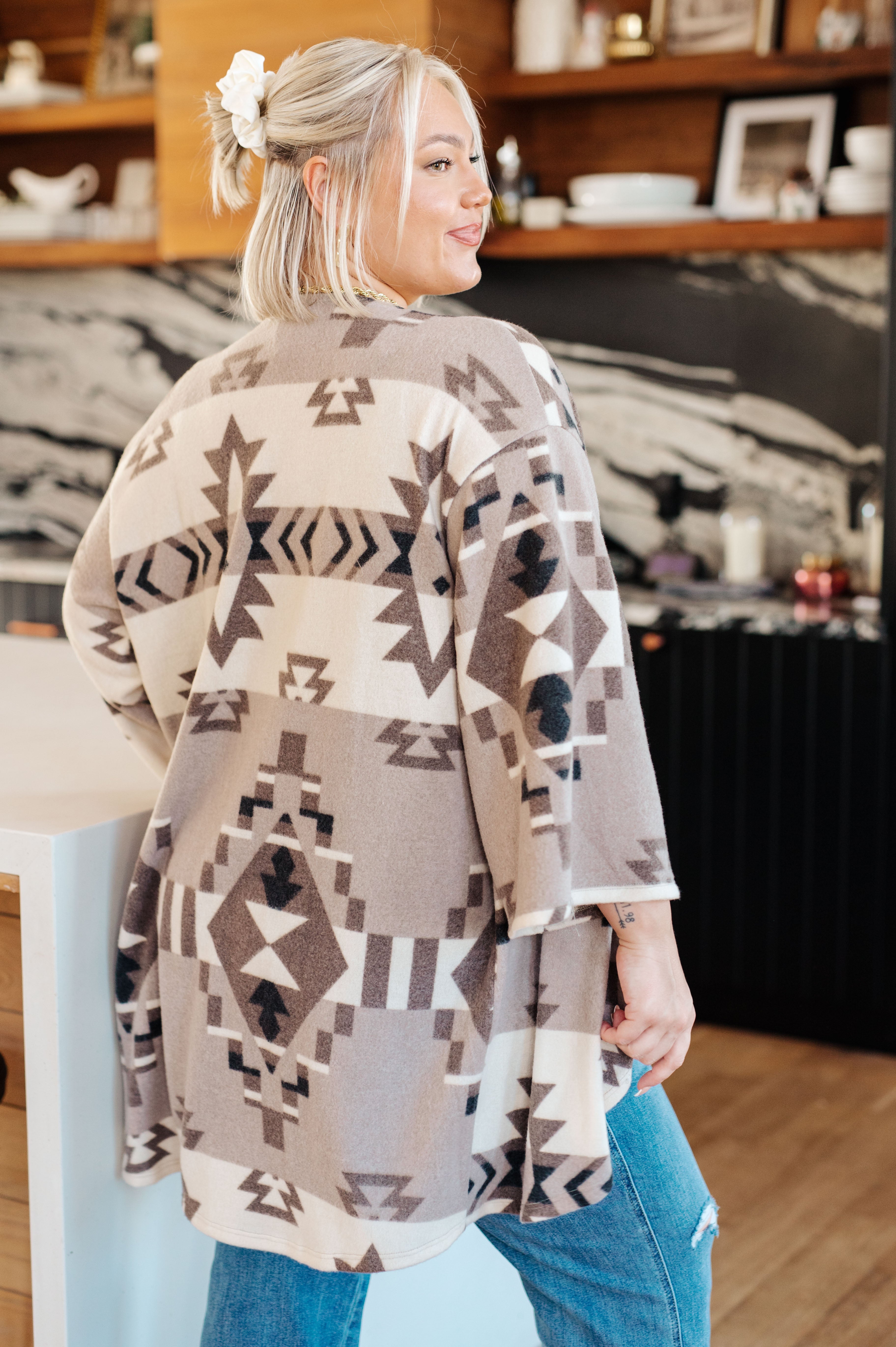 Full of Character Blanket Kimono Layers