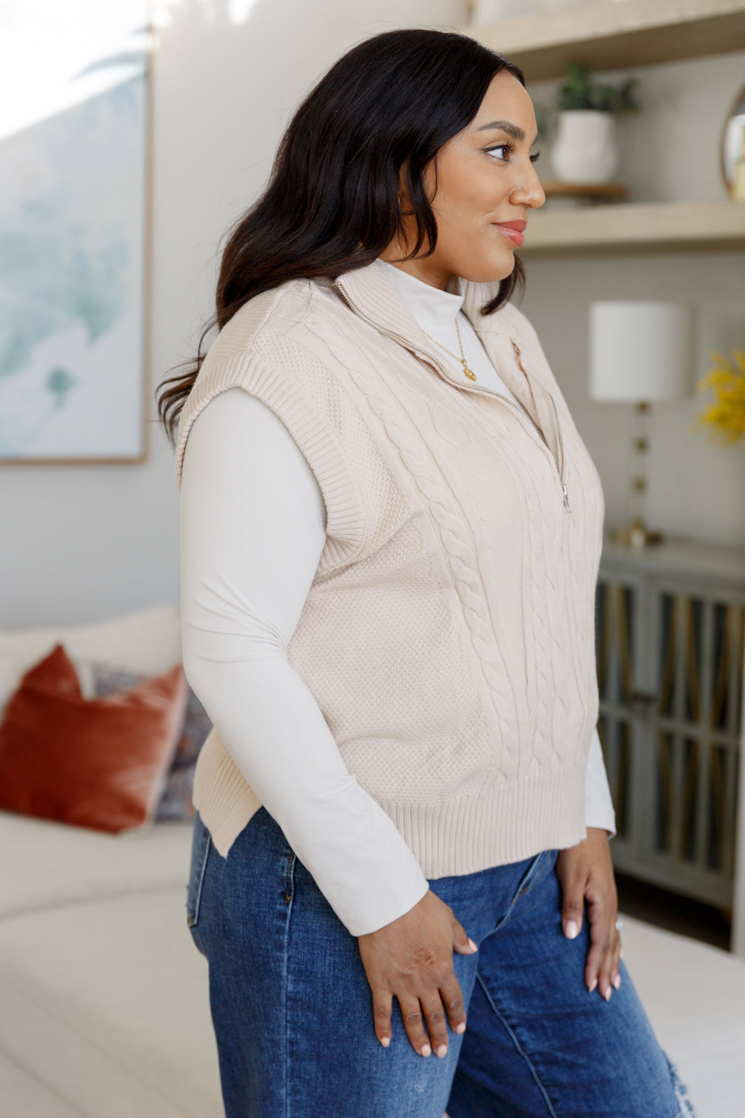 Heyson Golf At Four Cable Knit Vest Layers