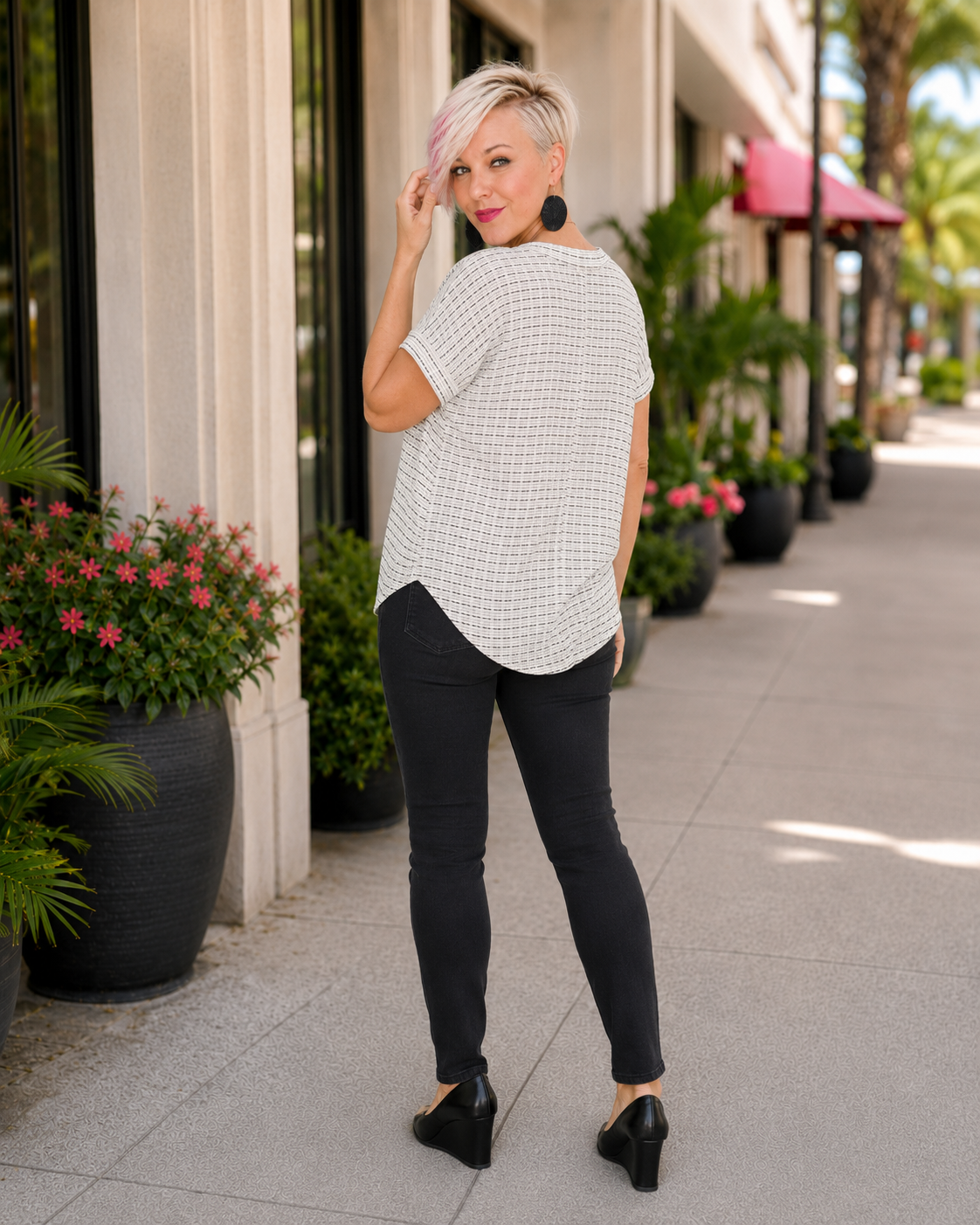 Heimish You Just Get It V-Neck Top Womens