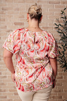 Jodifl Hello, It's Me Paisley Blouse Shirts & Tops