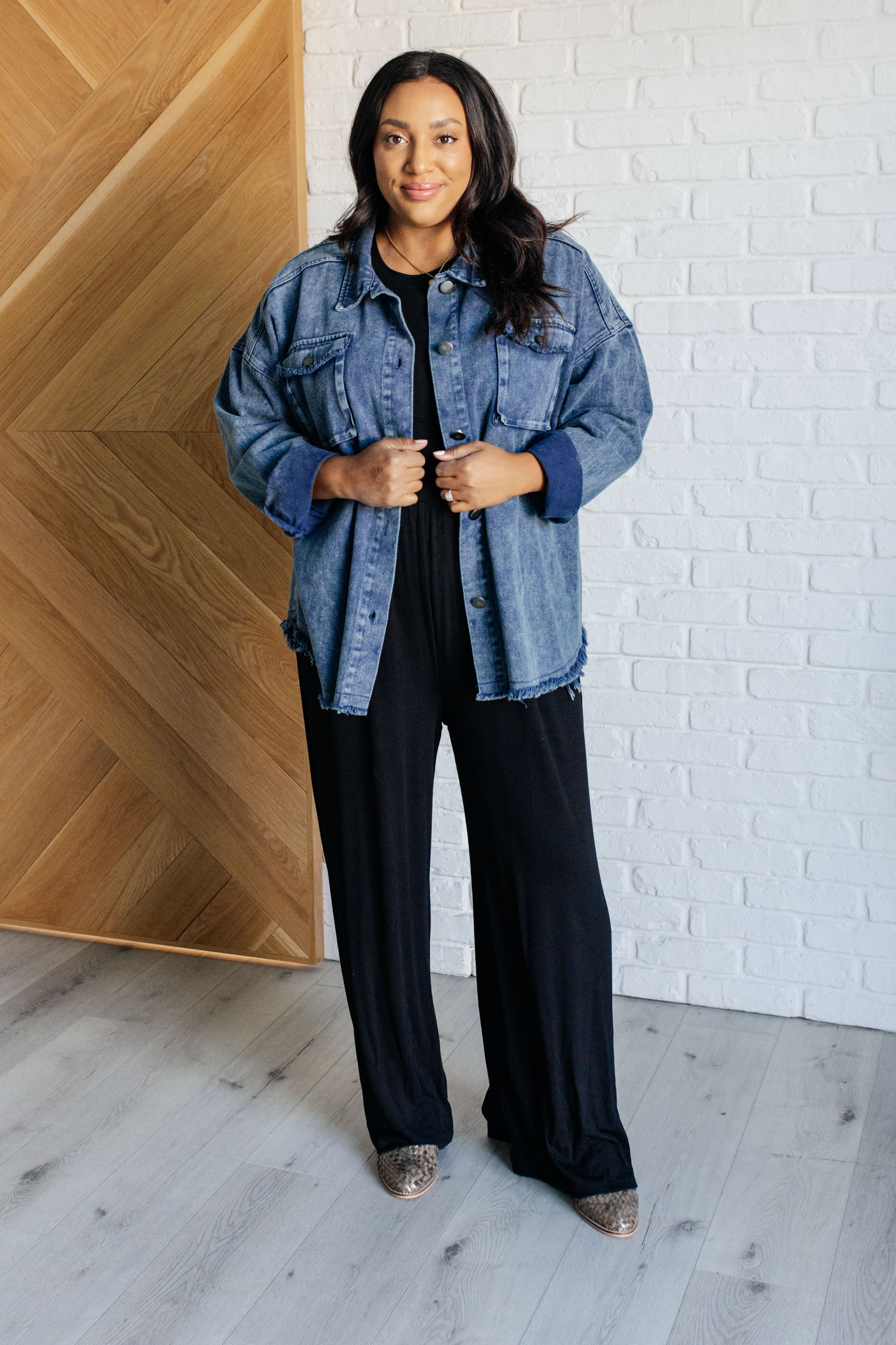 Heyson Just In Case Mineral Wash Shacket Layers