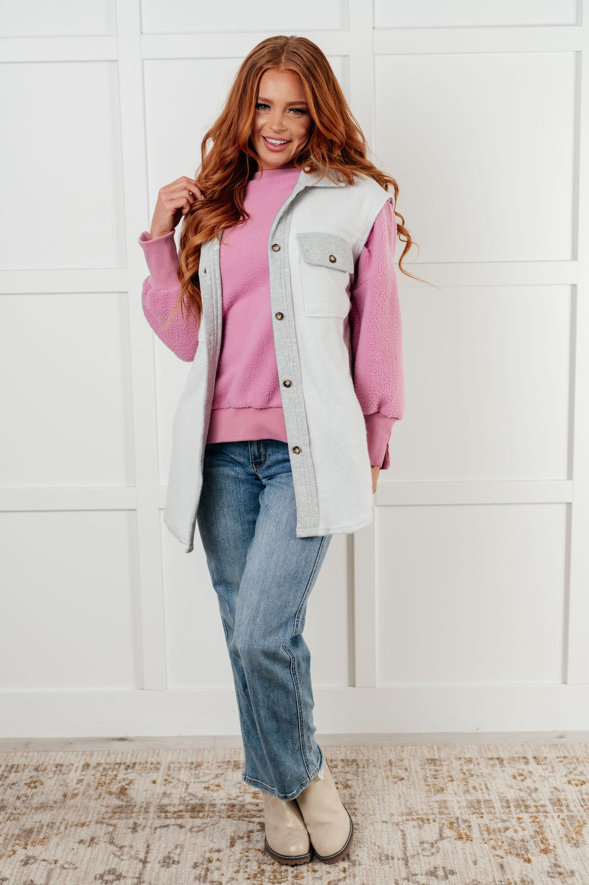 Hopes and Dreams Fleece Pullover Tops
