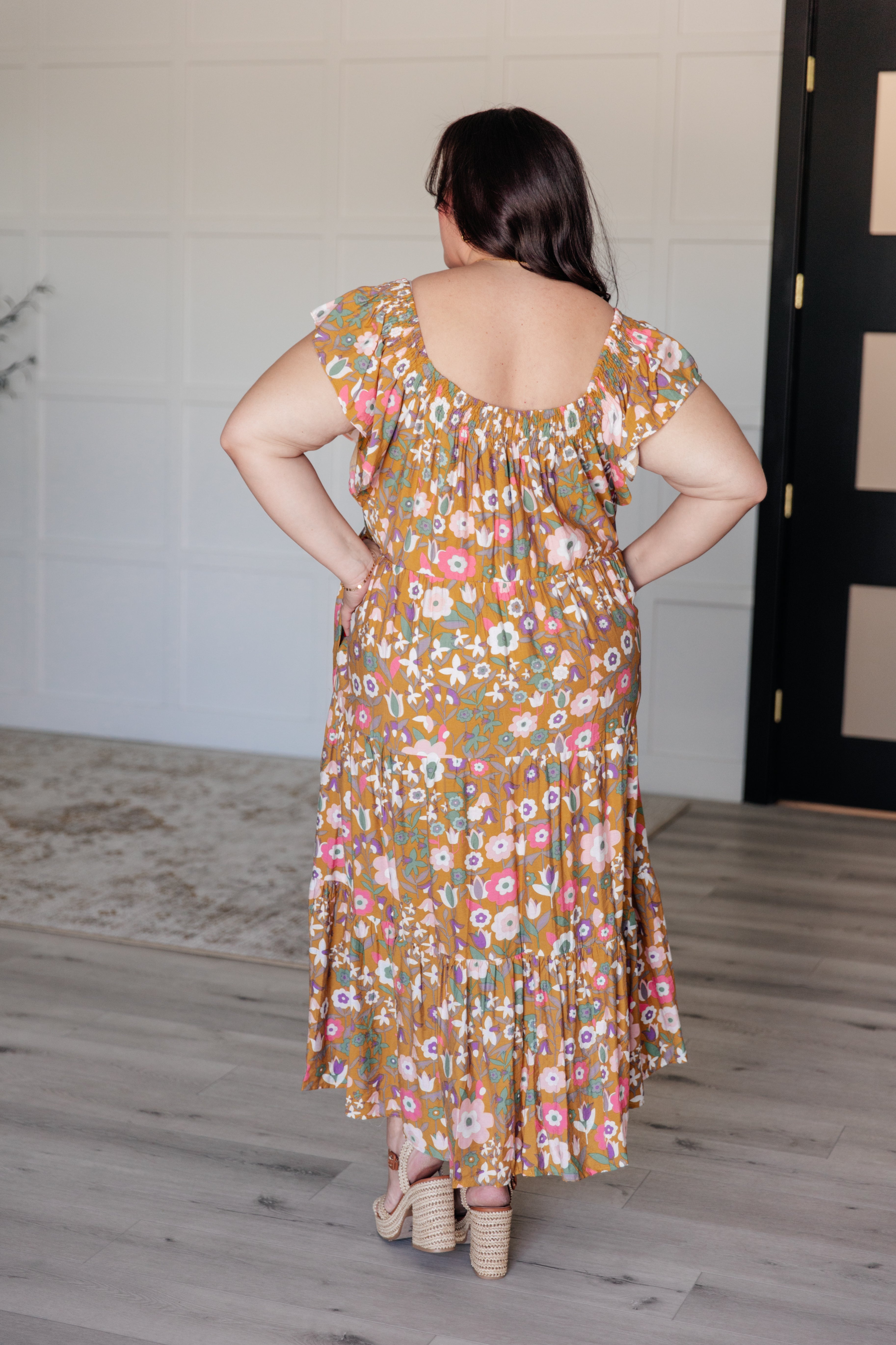 Jodifl I Done It Good Flutter Sleeve Dress Dresses