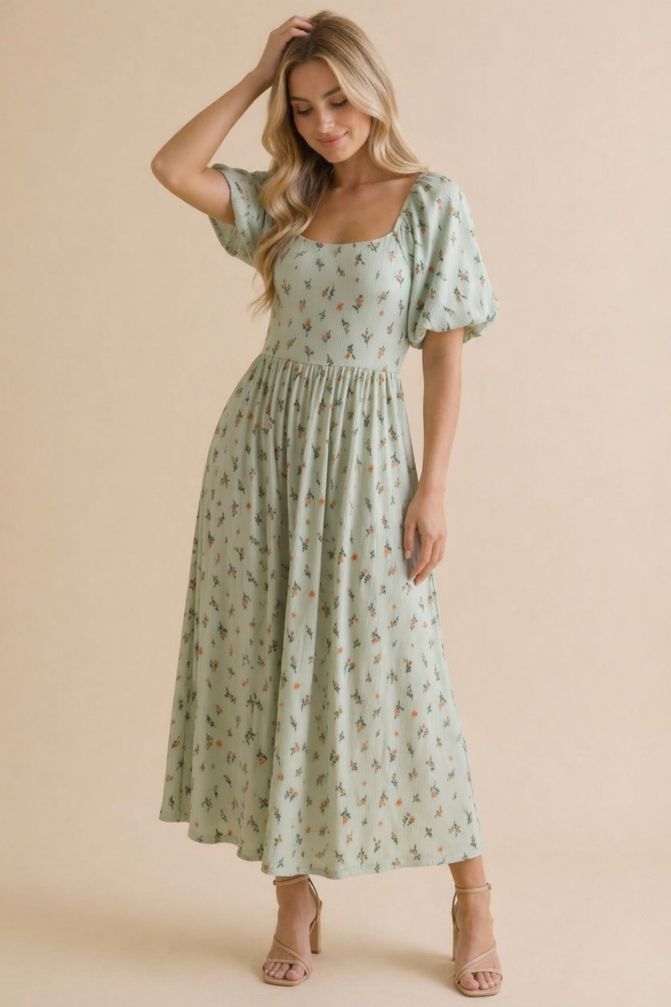 Haptics Oh My Darling Midi Dress with Pockets