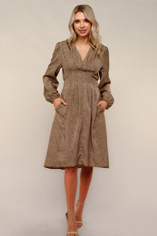 Haptics See Yourself Like This V-Neck Dress Womens