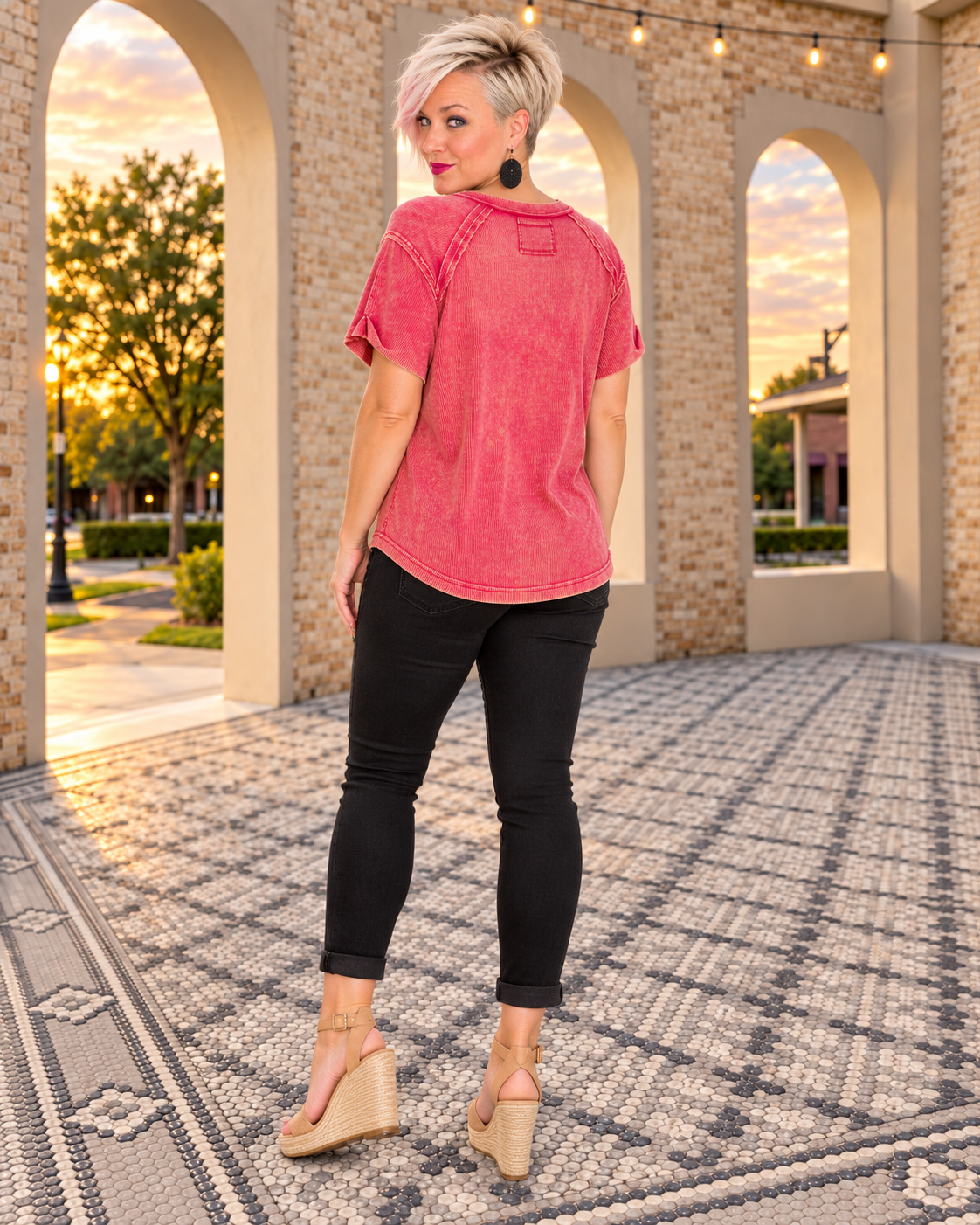 Love Tide Boatneck Tee