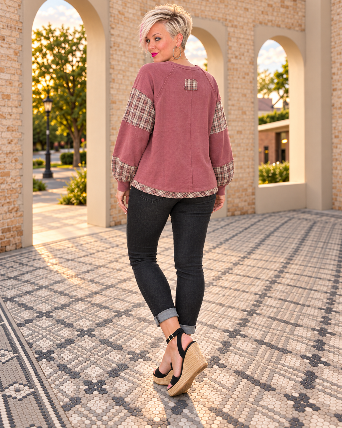 Starry Eyed Pullover Sweatshirt