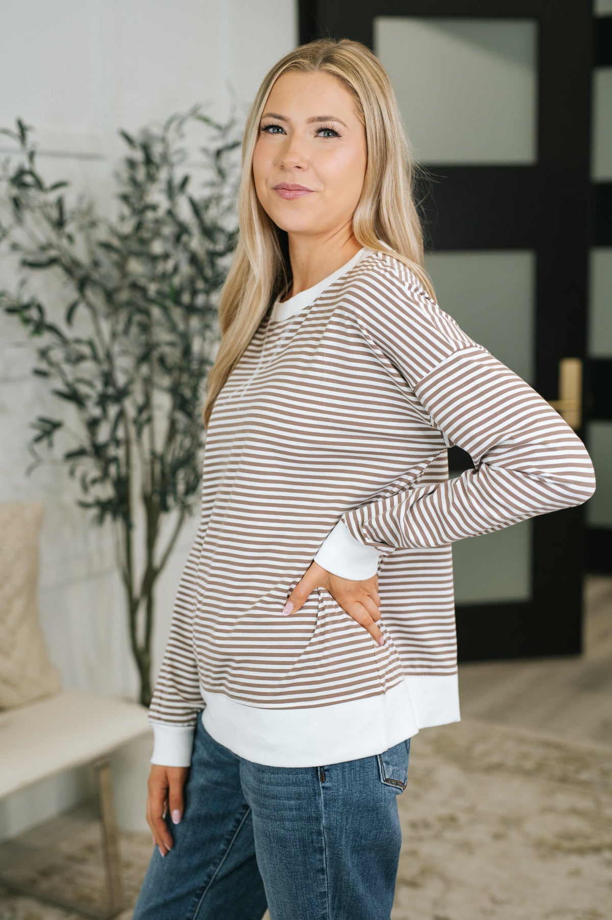 Incredibly Cozy Drop Shoulder Pull Over Womens