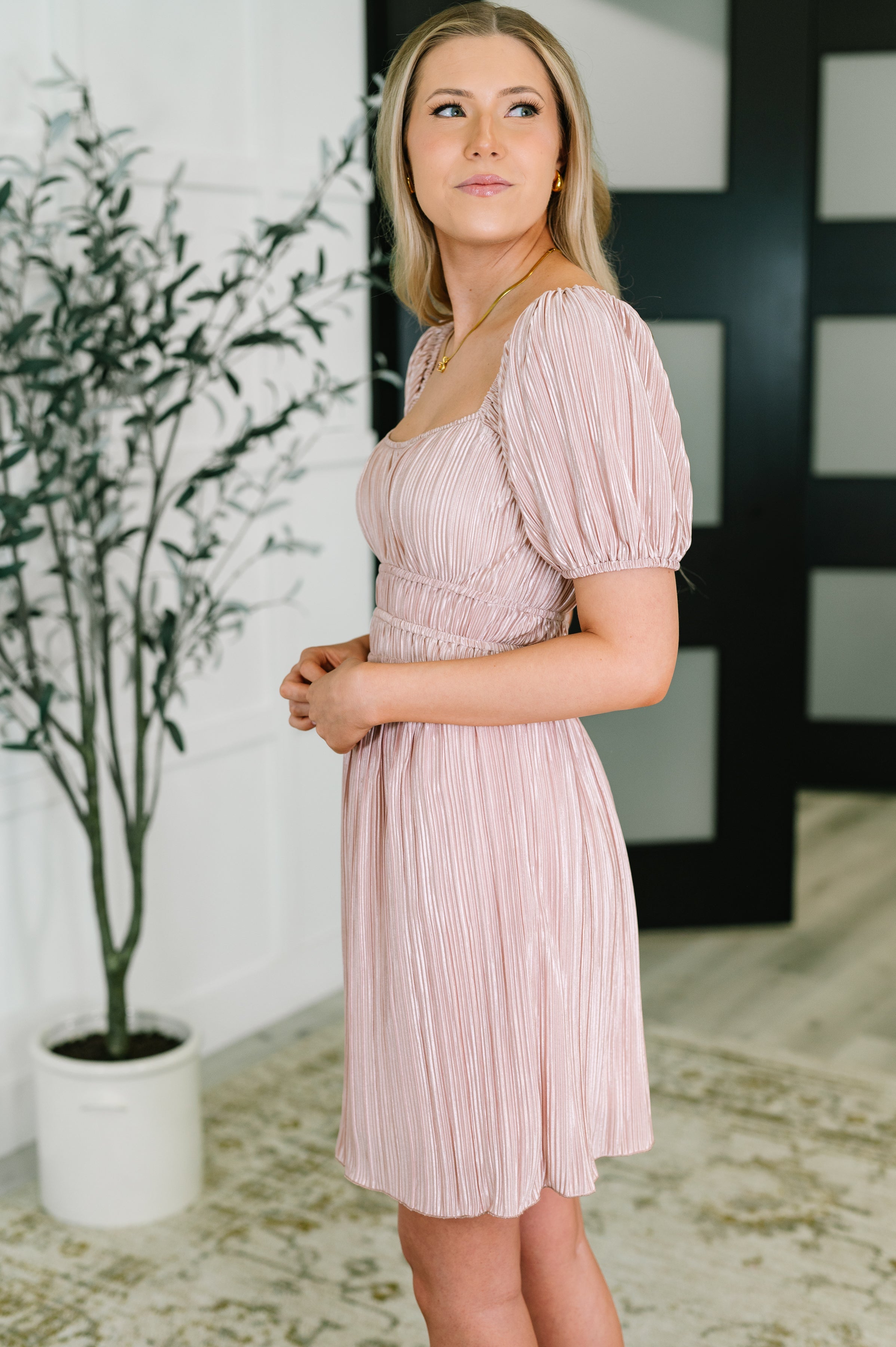 GeeGee It's For the Aesthetic Balloon Sleeve Dress Dresses