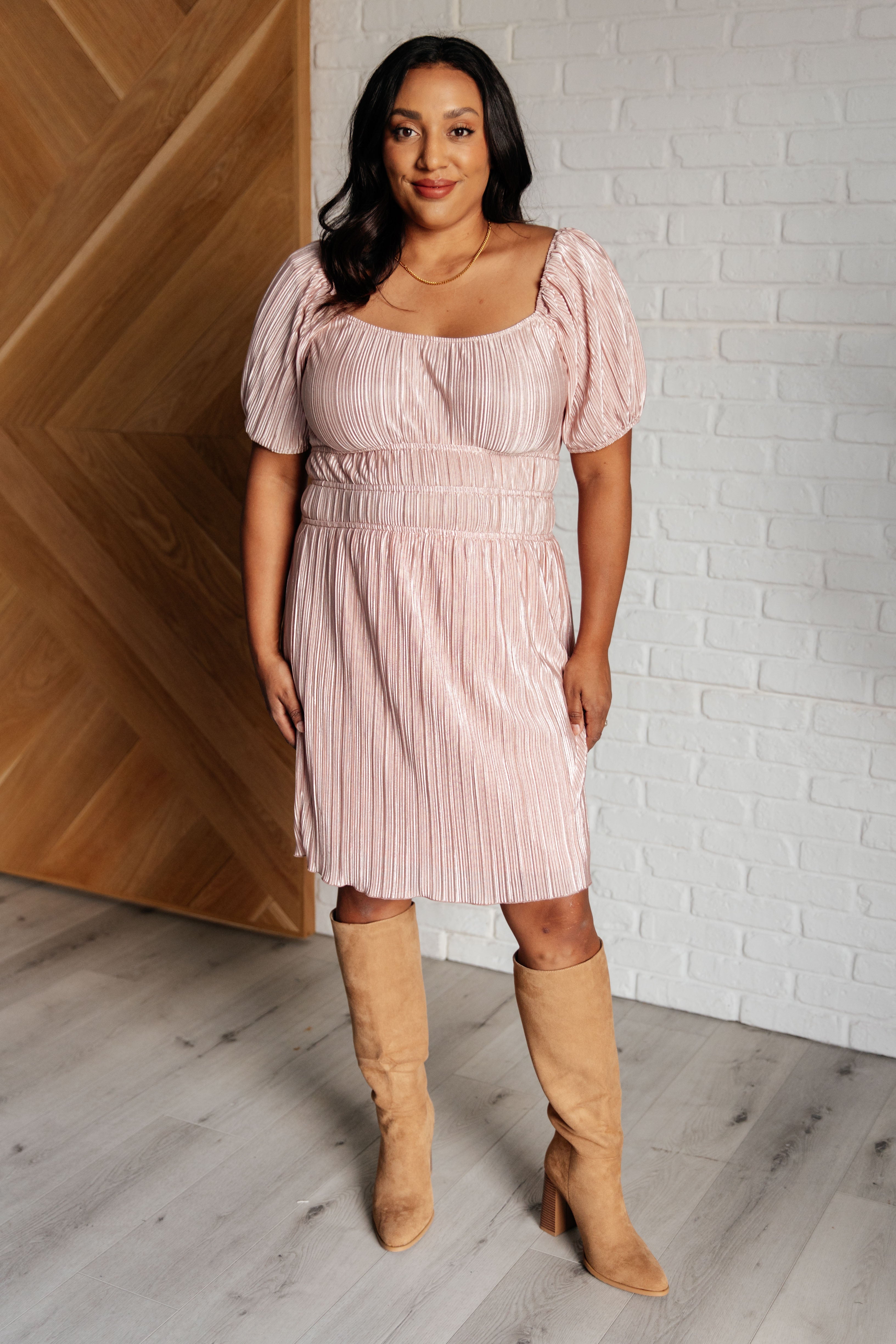 GeeGee It's For the Aesthetic Balloon Sleeve Dress Dresses