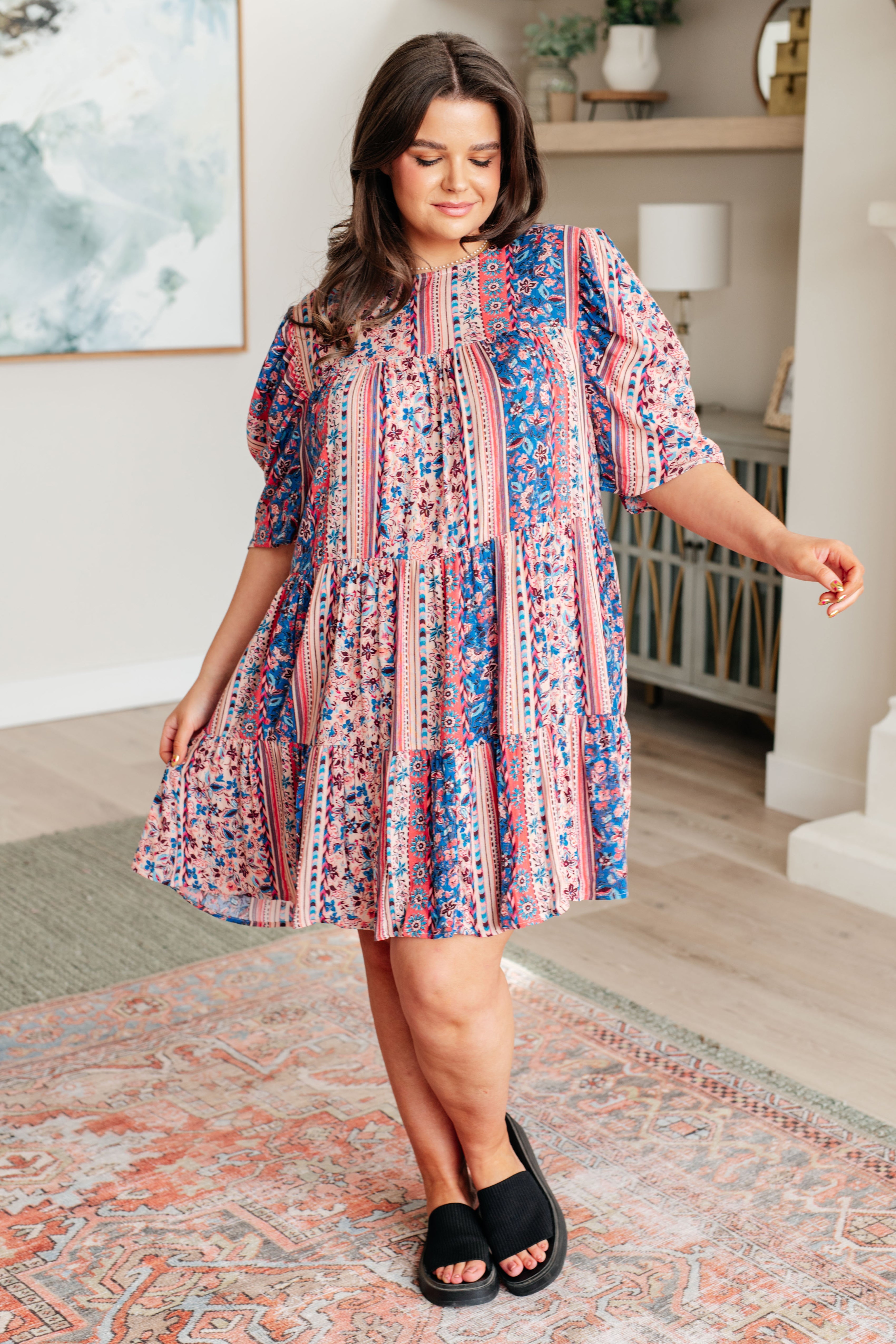 GeeGee It's a Delicacy Tiered Dress Dresses