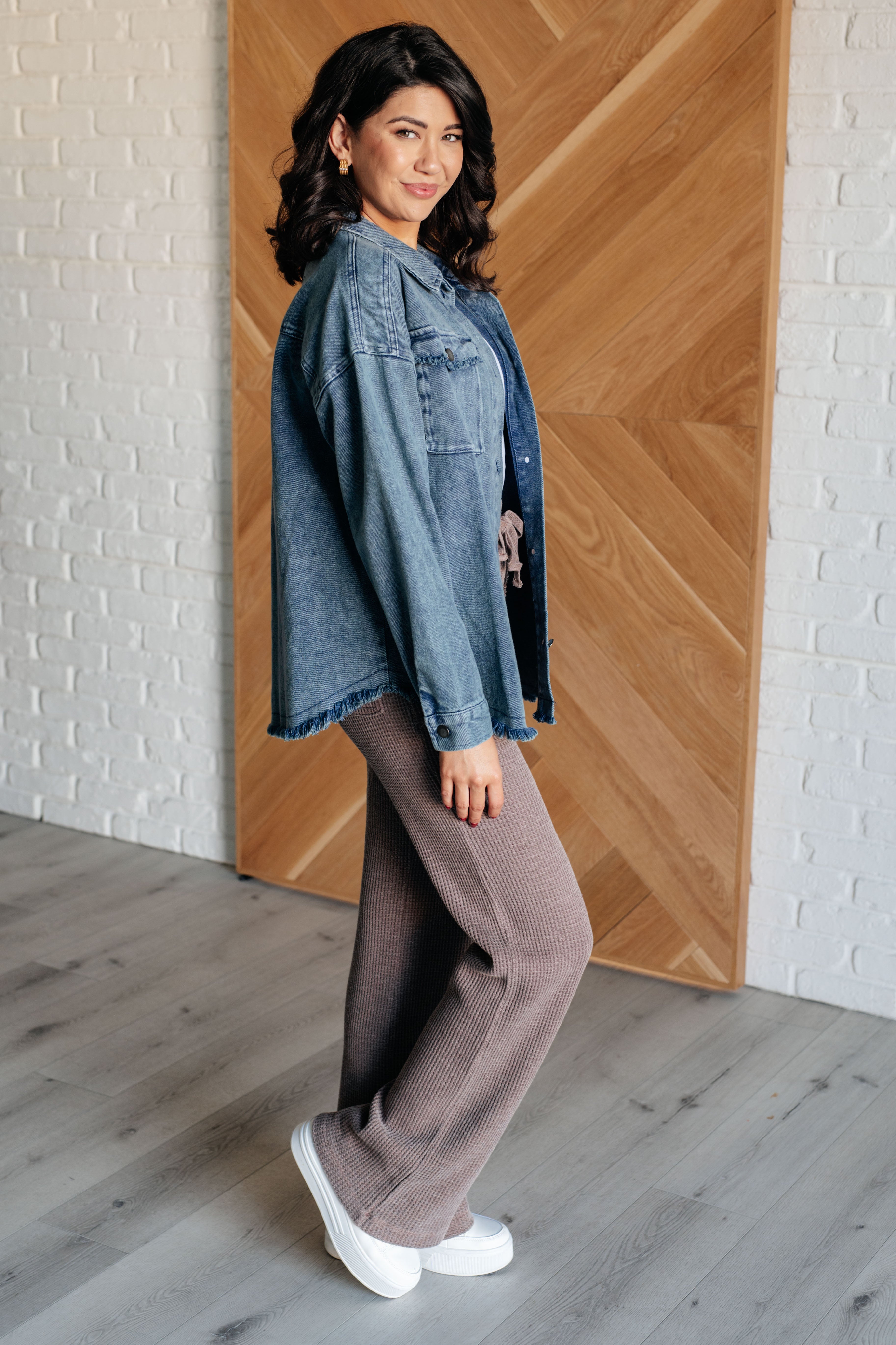 Heyson Just In Case Mineral Wash Shacket Layers