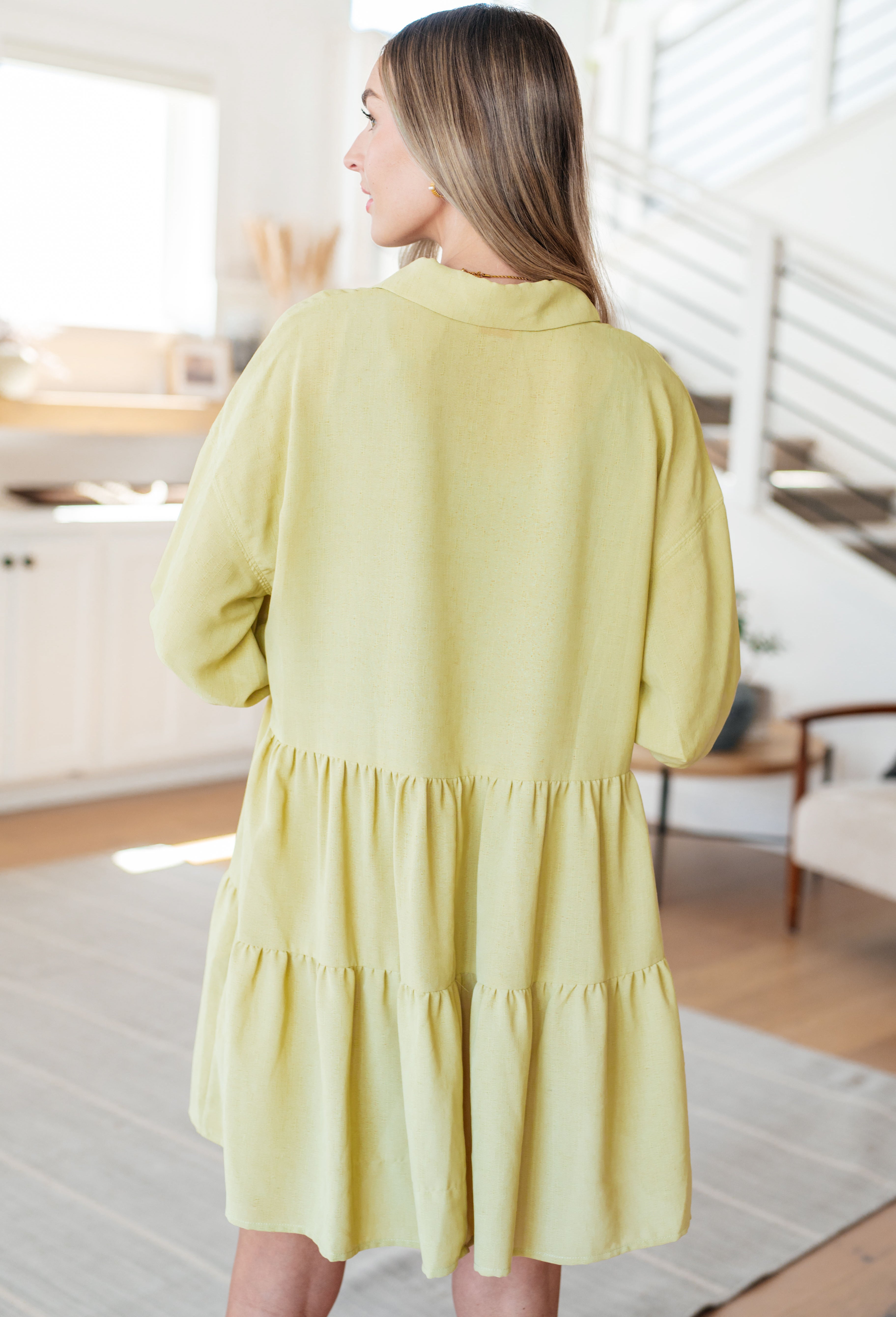 Hailey & Co Just Like Honey Tiered Dress Dresses