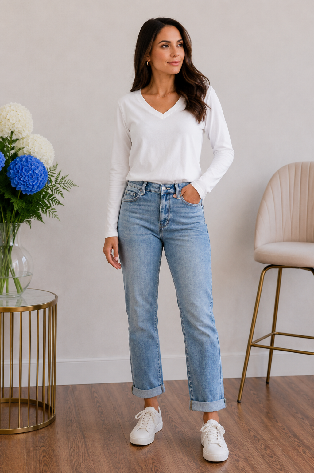 Zenana Keep It Classic Long Sleeve Top 3X